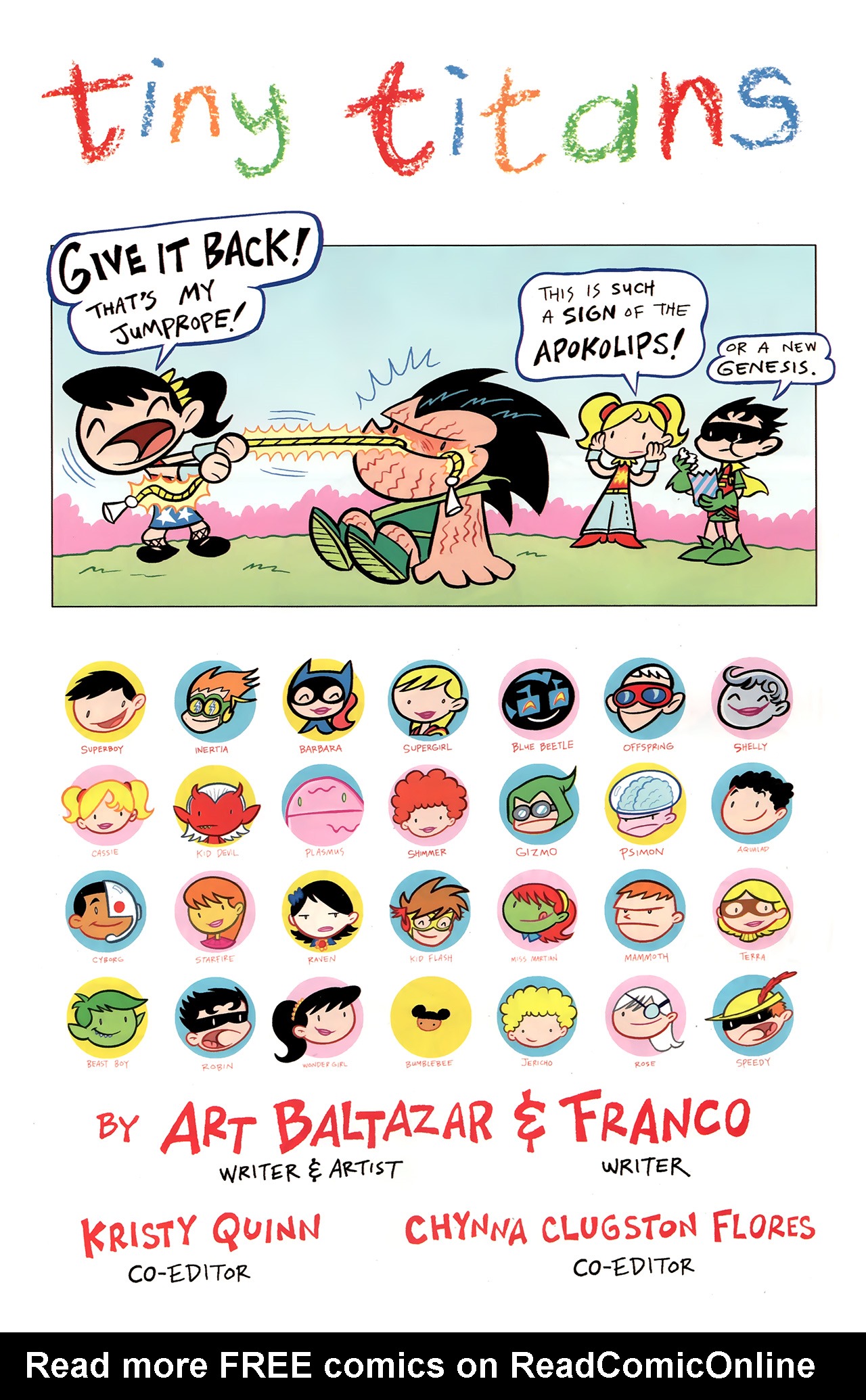 Read online Tiny Titans comic -  Issue #32 - 2
