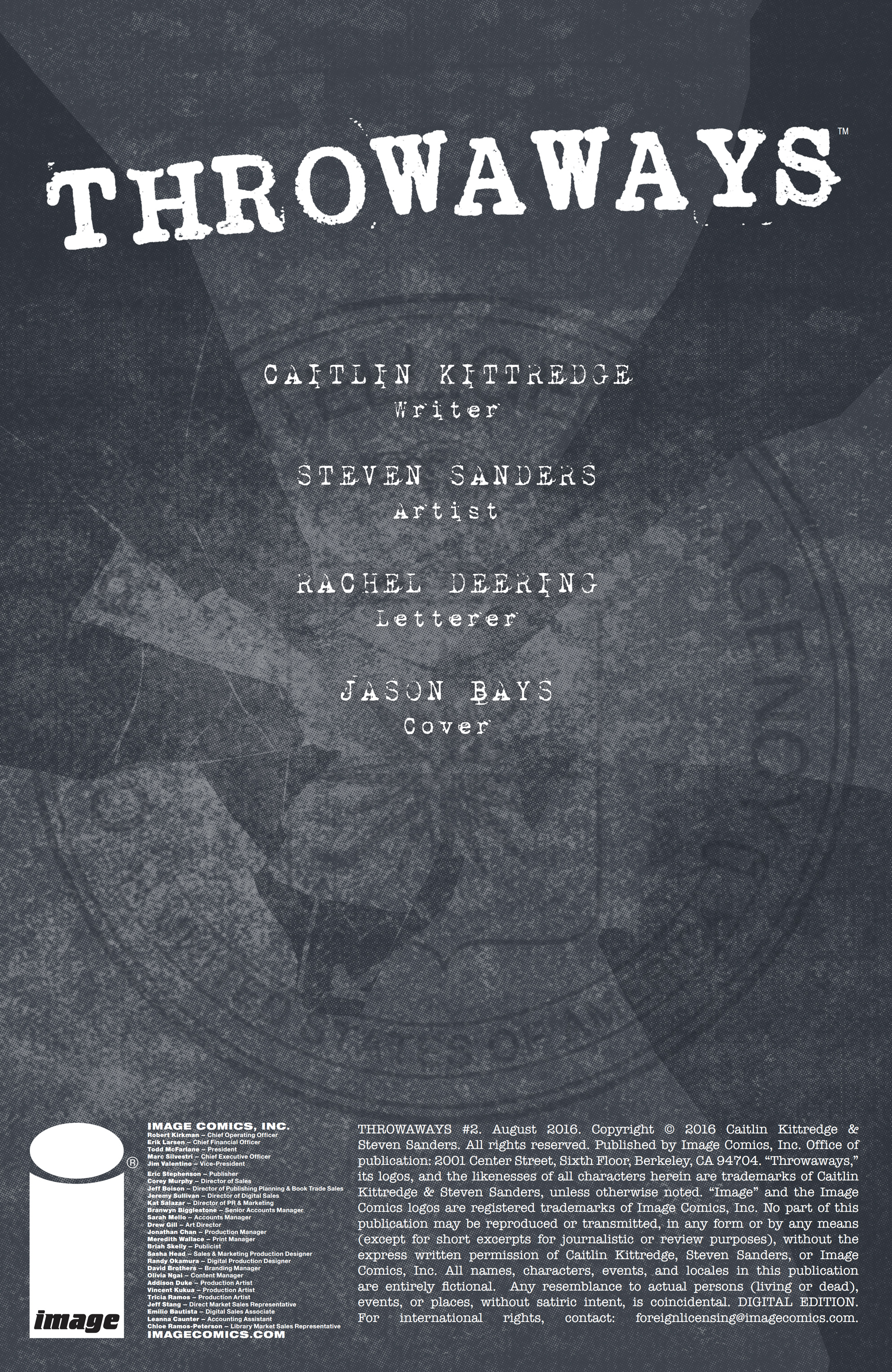 Read online Throwaways comic -  Issue #2 - 2