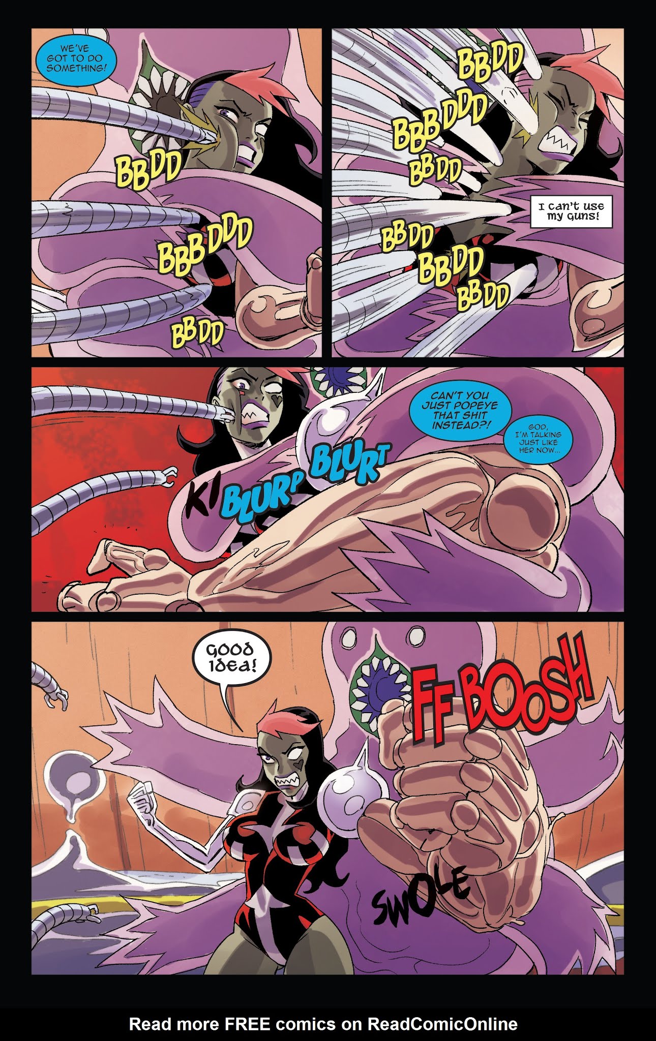 Read online Danger Doll Squad: Galactic Gladiators comic -  Issue #4 - 10