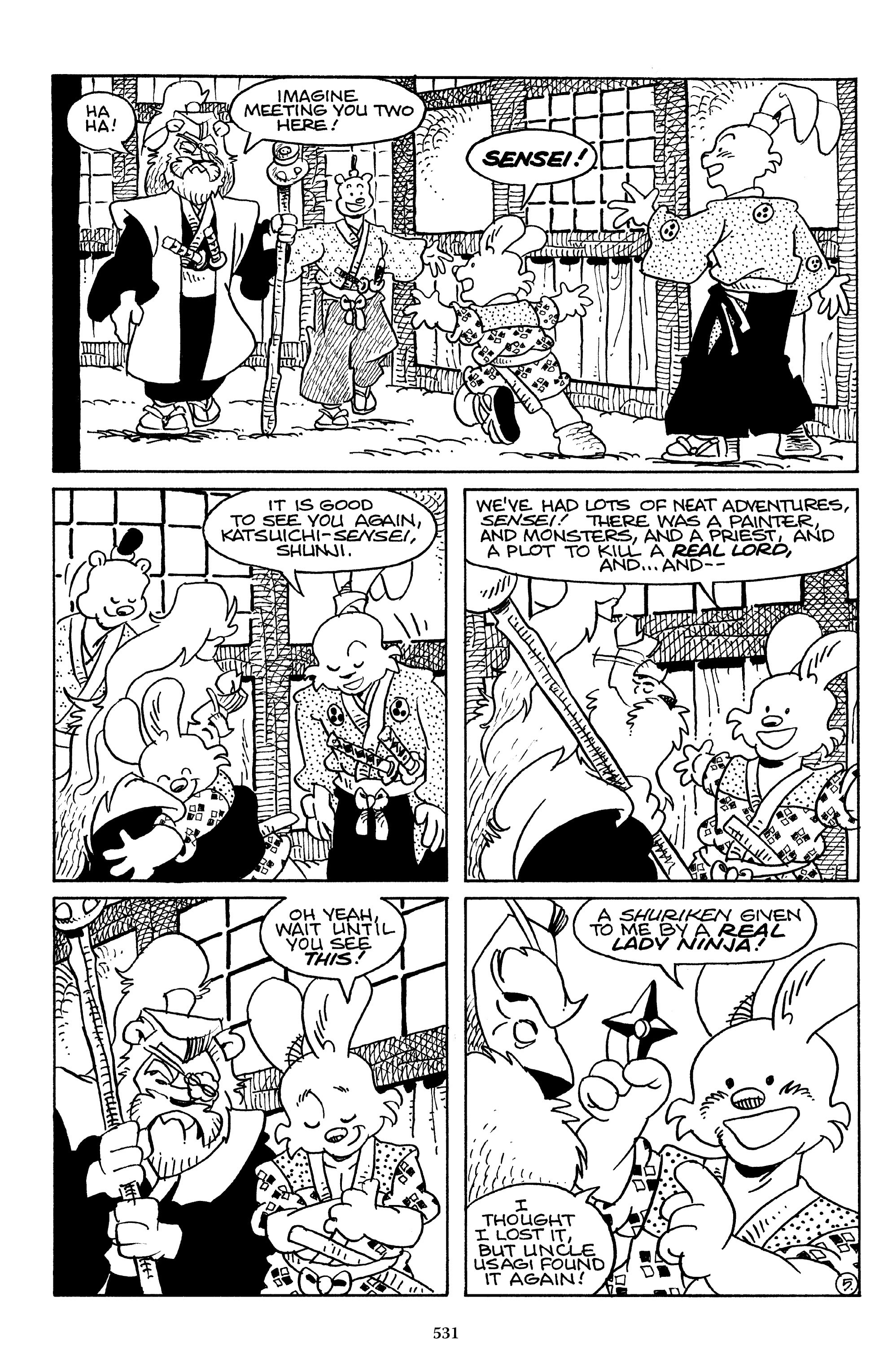 Read online The Usagi Yojimbo Saga comic -  Issue # TPB 4 - 527