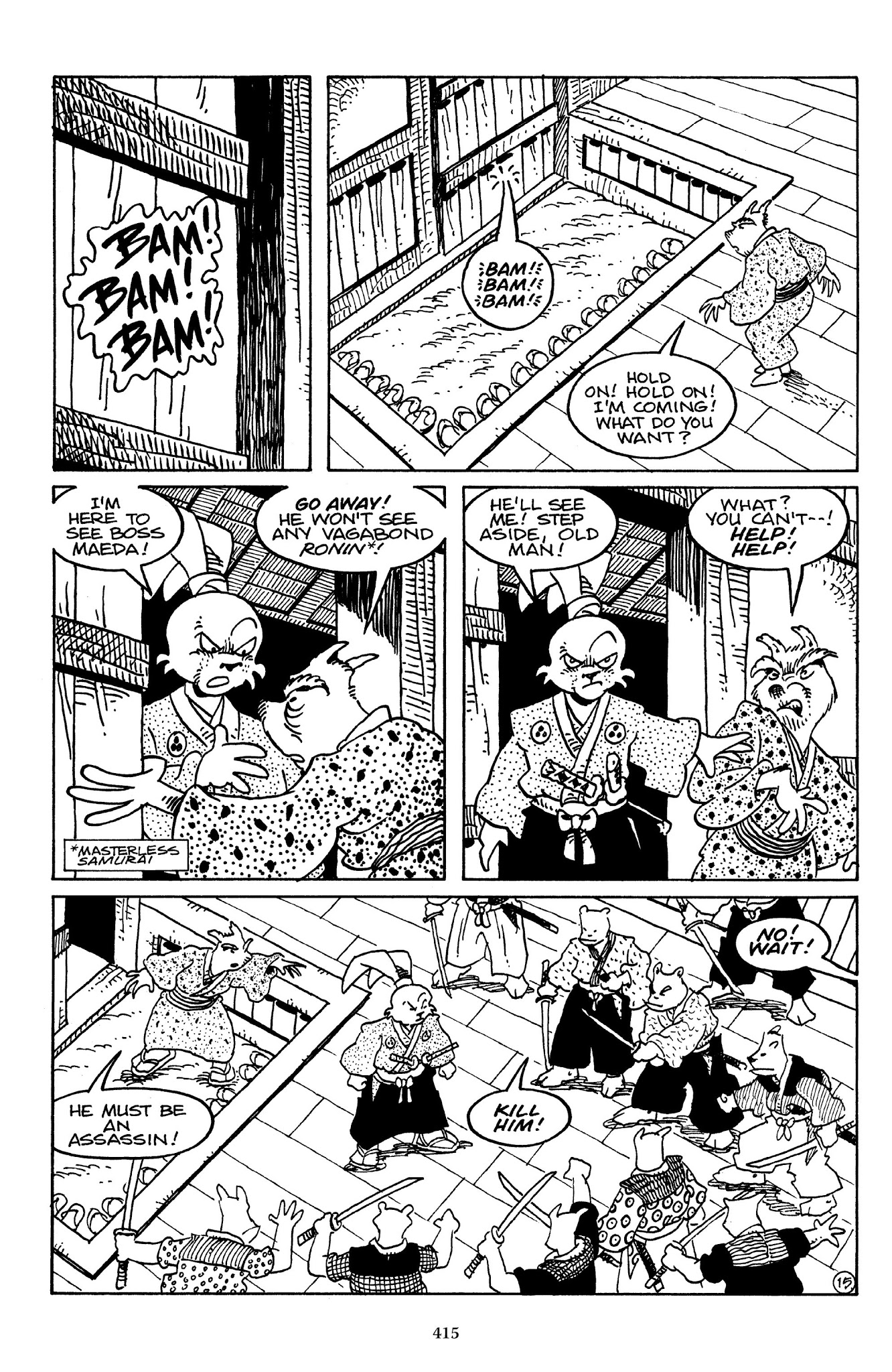 Read online The Usagi Yojimbo Saga comic -  Issue # TPB 3 - 411