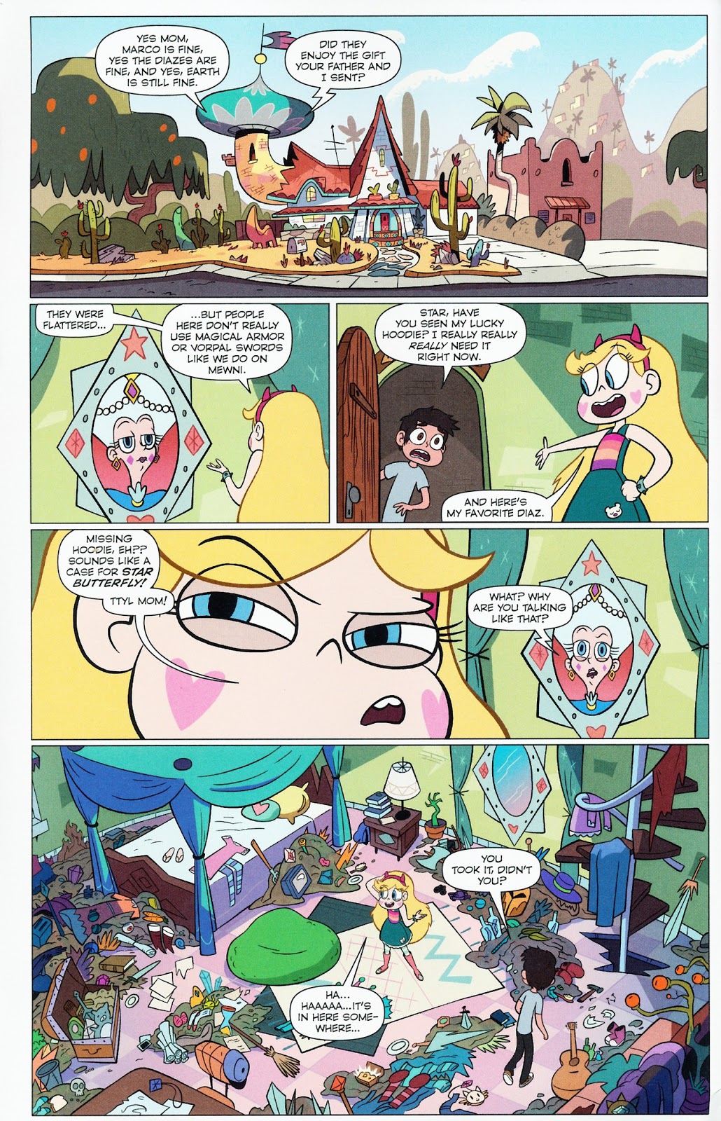Read online Disney's Star vs. The Forces of Evil comic -  Issue #1 - 2