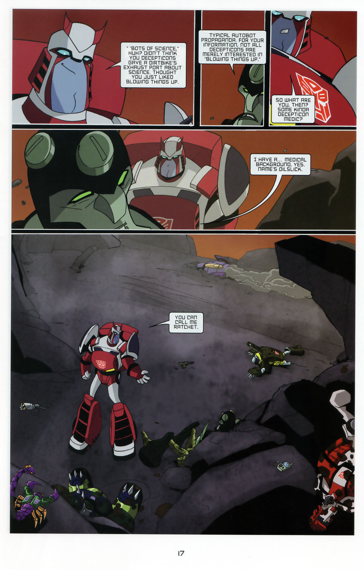 Read online Transformers Animated: The Arrival comic -  Issue #3 - 19