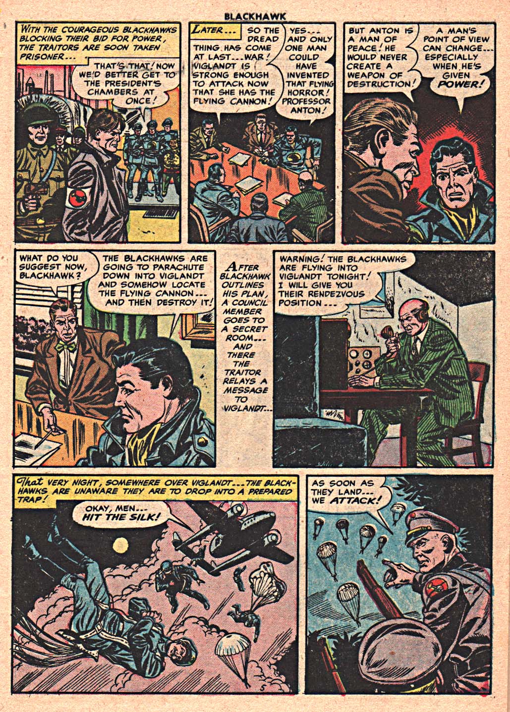 Read online Blackhawk (1957) comic -  Issue #75 - 7