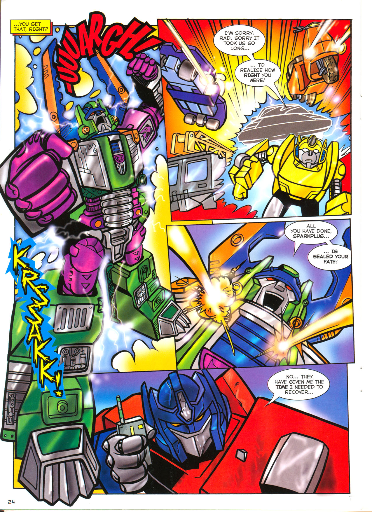 Read online Transformers: Armada (2003) comic -  Issue #2 - 19