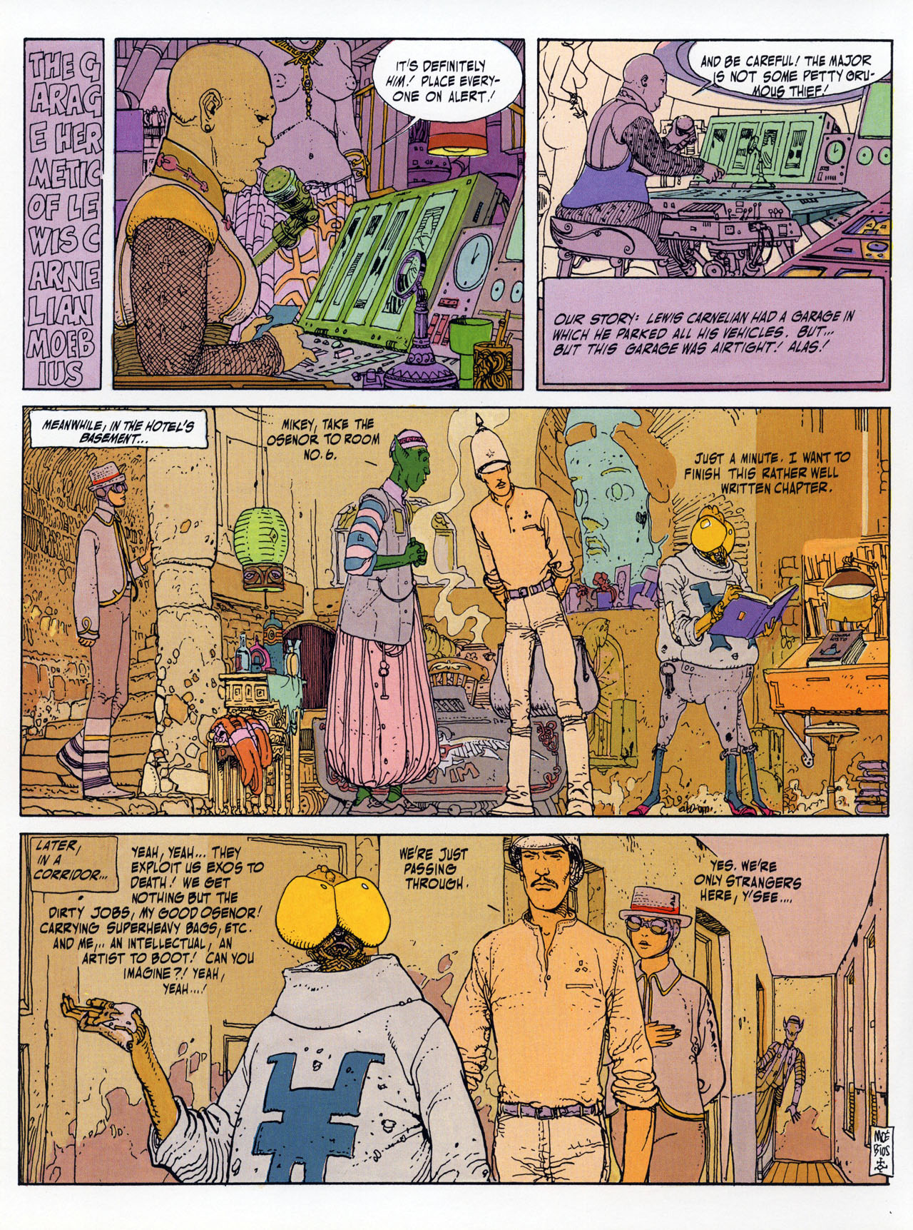 Read online Epic Graphic Novel: Moebius comic -  Issue # TPB 3 - 80