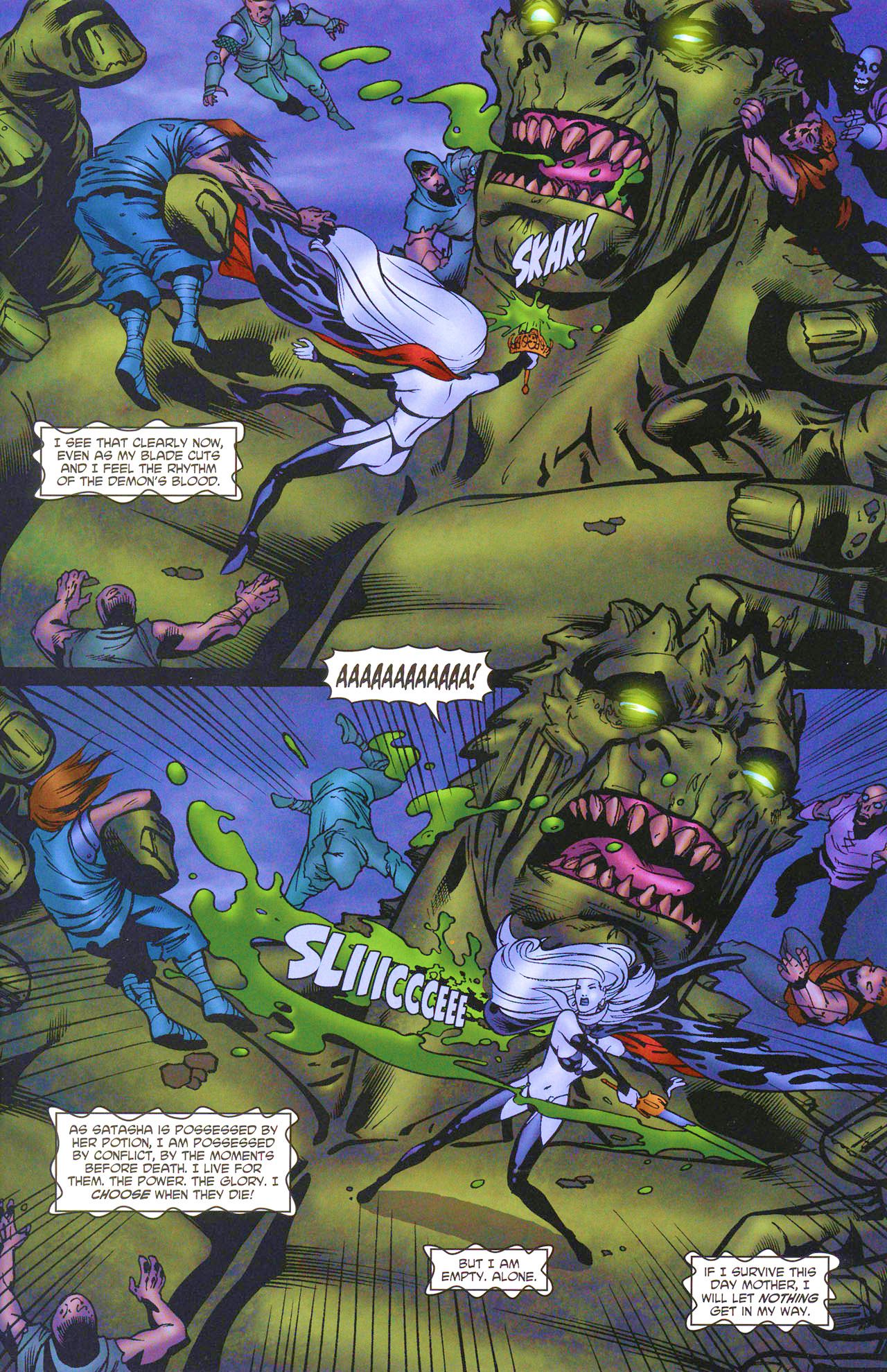 Read online Brian Pulido's Lady Death: Blacklands comic -  Issue #3 - 22