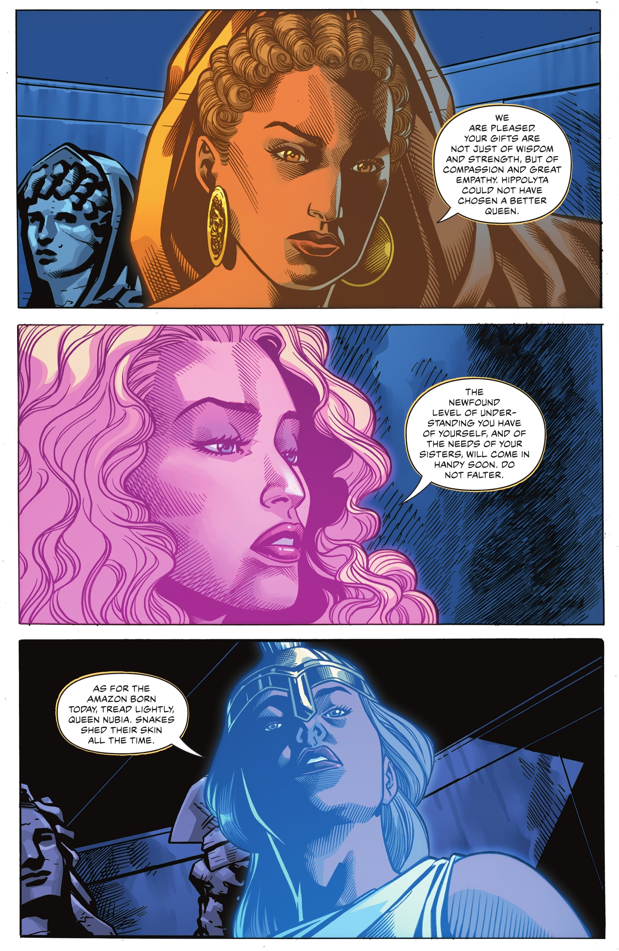 Read online Nubia & the Amazons comic -  Issue #5 - 16