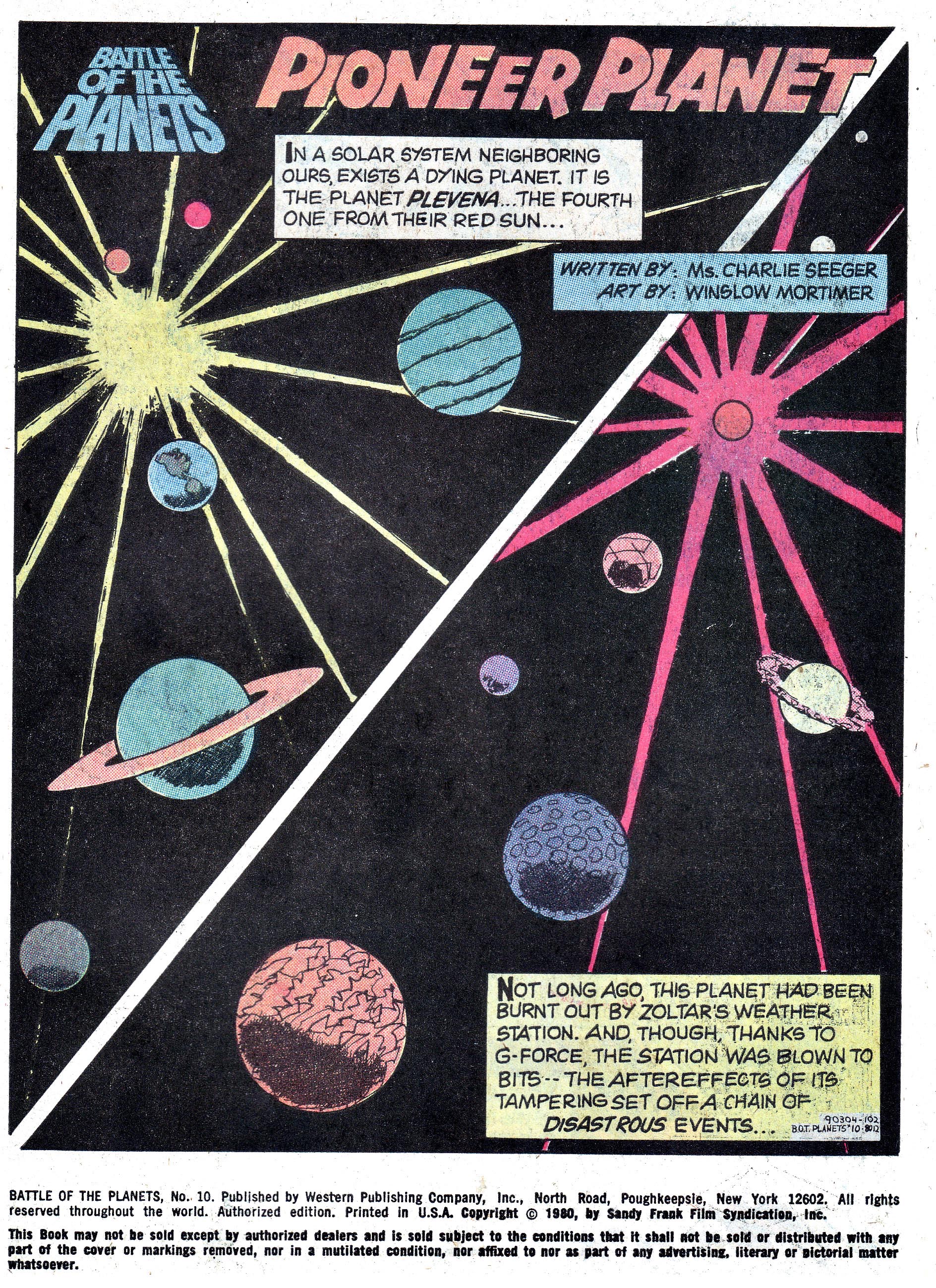 Read online Battle of the Planets (1979) comic -  Issue #10 - 2