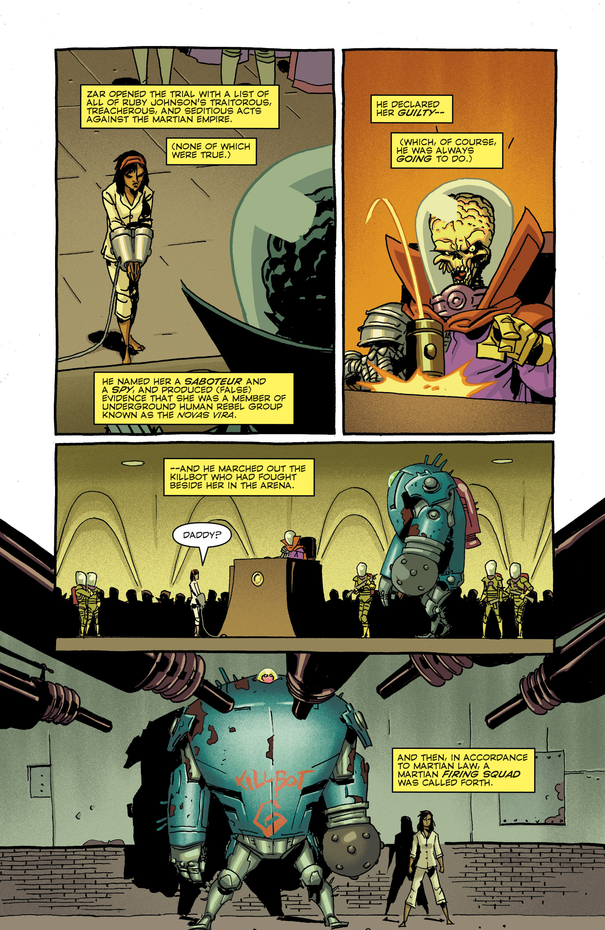 Read online Mars Attacks: Occupation comic -  Issue #4 - 5