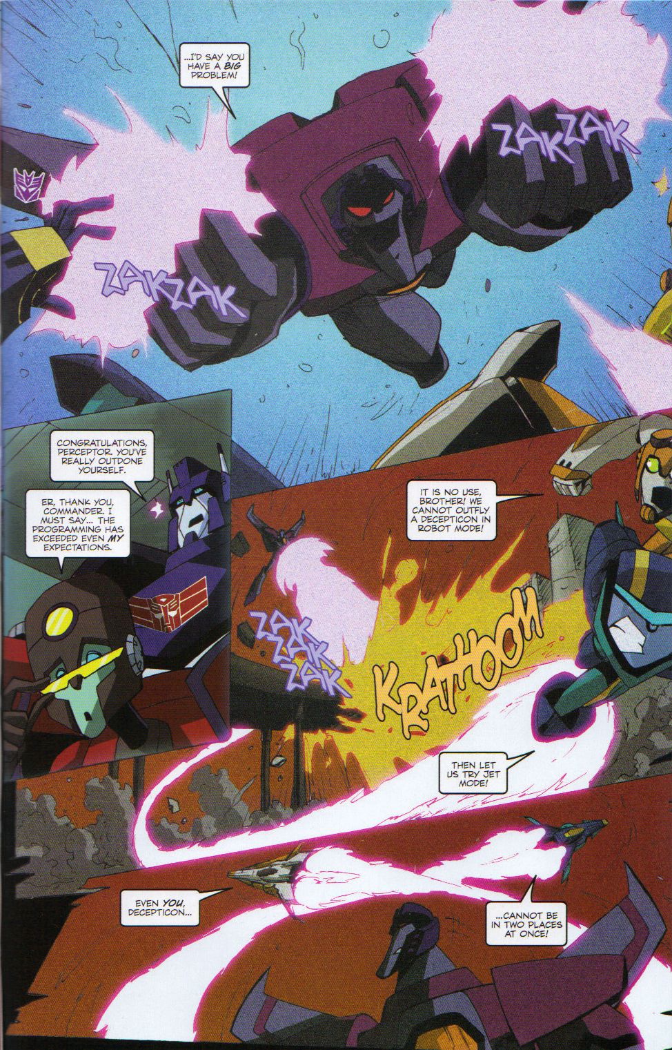 Read online Transformers Animated: The Arrival comic -  Issue #6 - 19