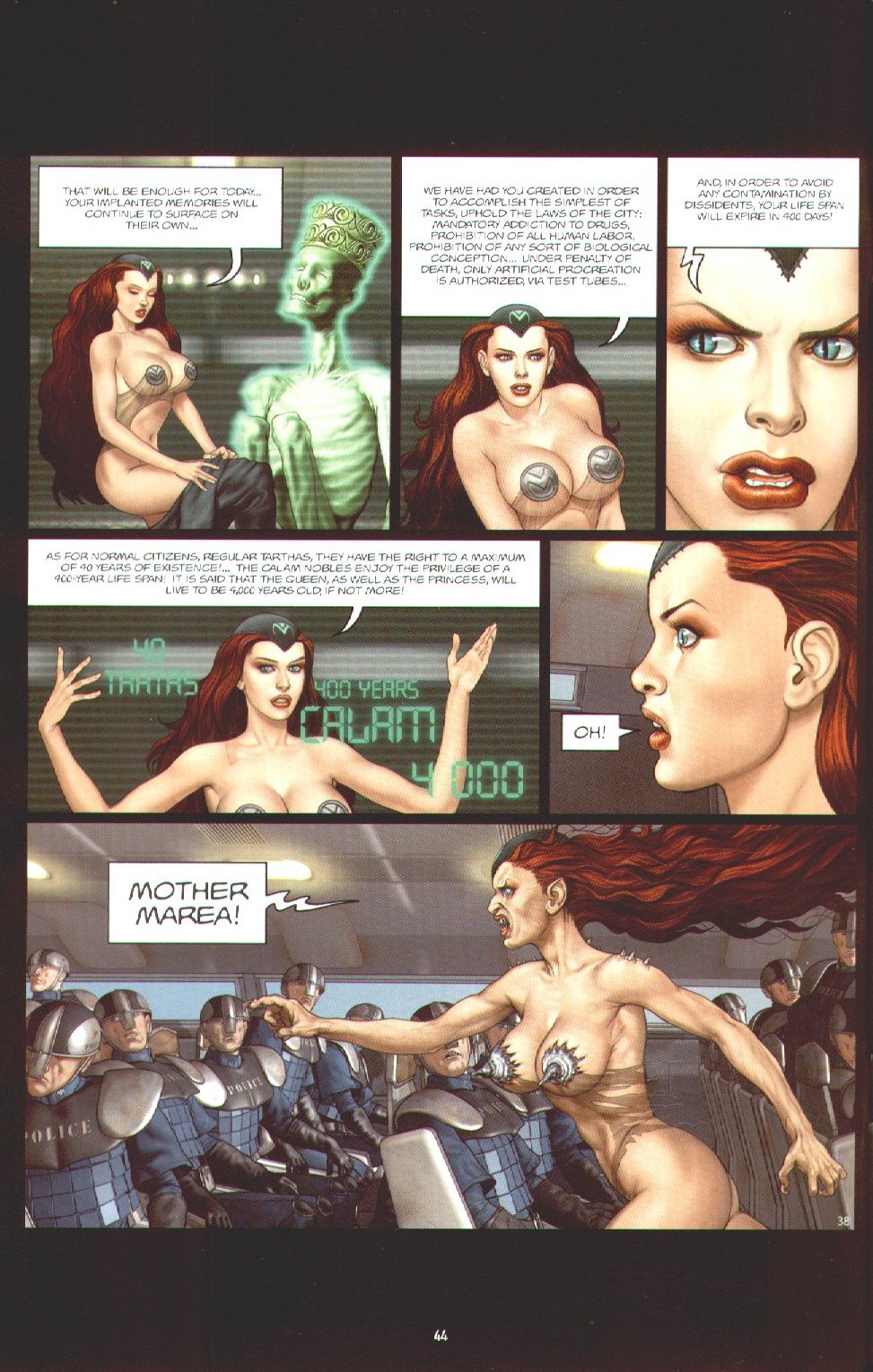 Read online Metal Hurlant comic -  Issue #4 - 44