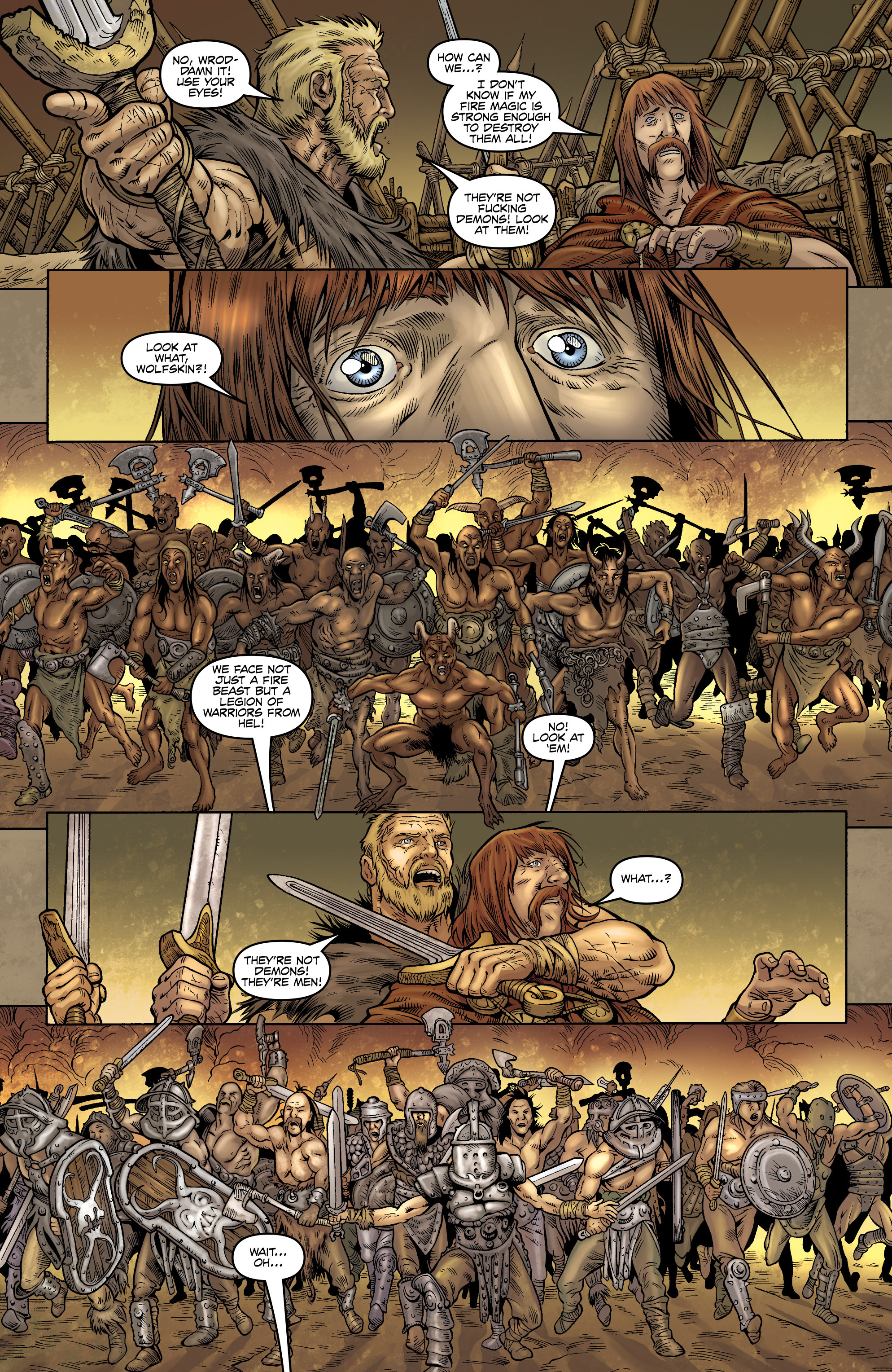 Read online Wolfskin: Hundredth Dream comic -  Issue #3 - 4