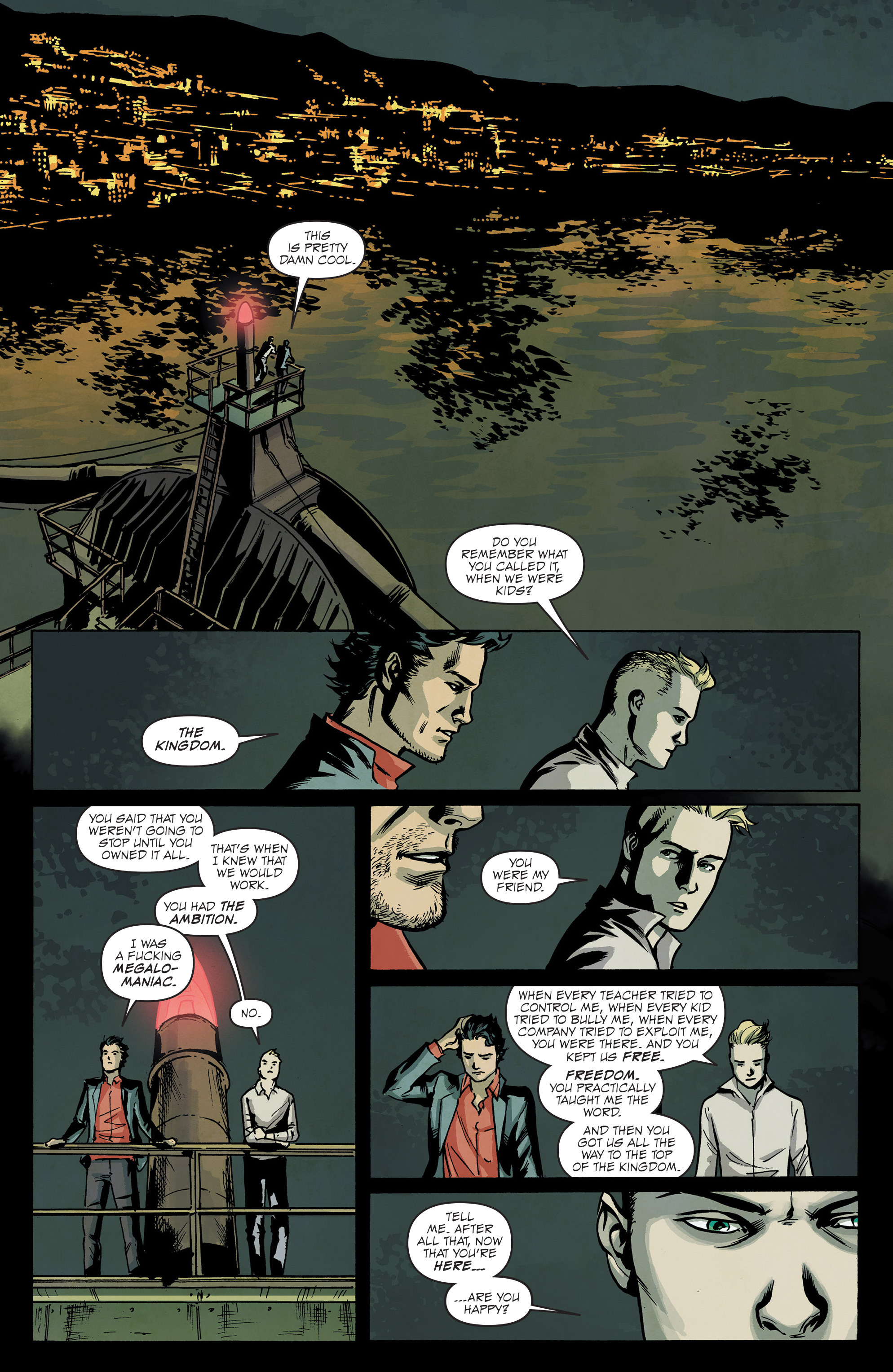 Read online Hacktivist comic -  Issue #2 - 12