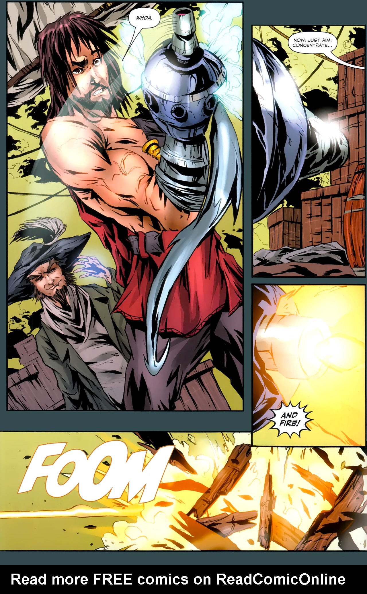 Read online Grimm Fairy Tales: Neverland comic -  Issue #5 - 10