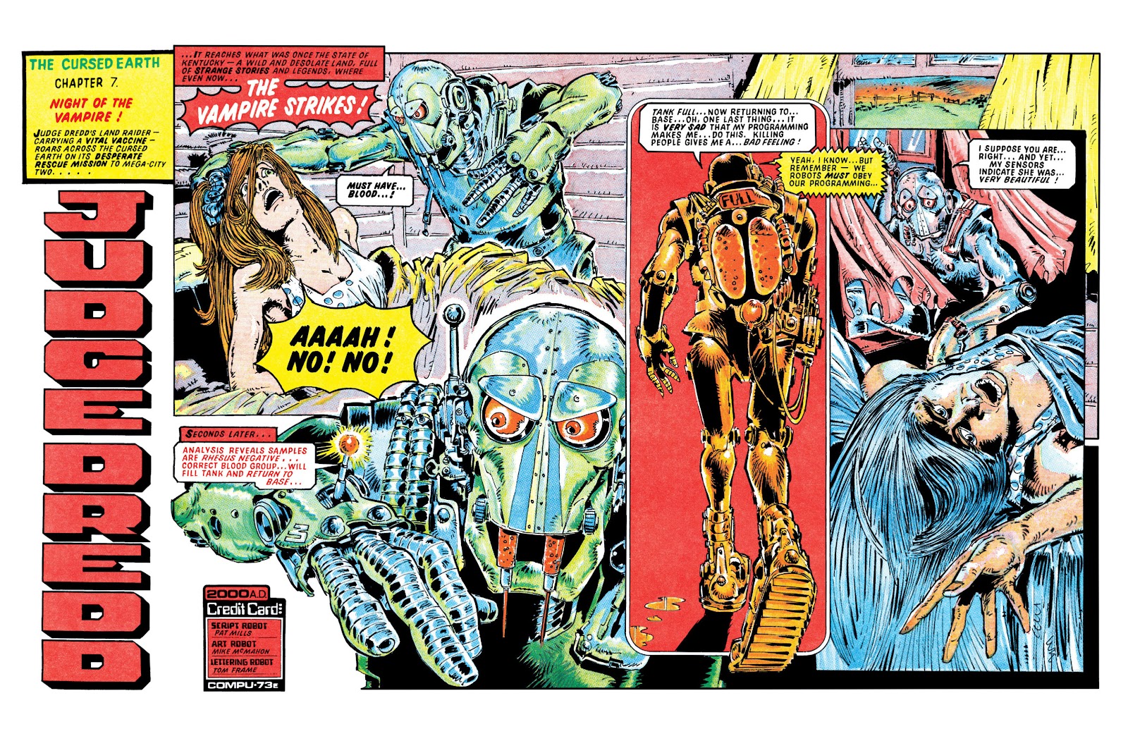 Comic Judge Dredd The Cursed Earth Uncensored Issue 1 - 