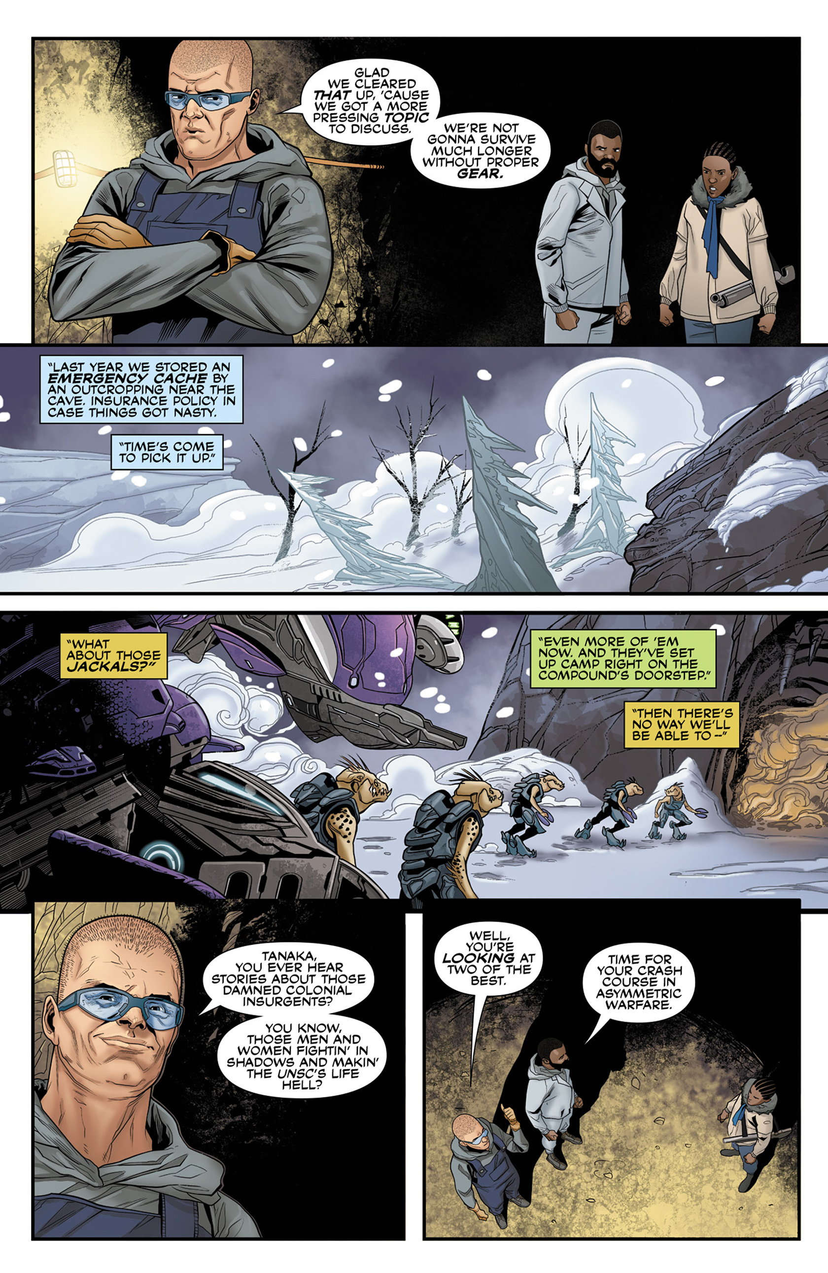 Read online Halo: Escalation comic -  Issue #18 - 6