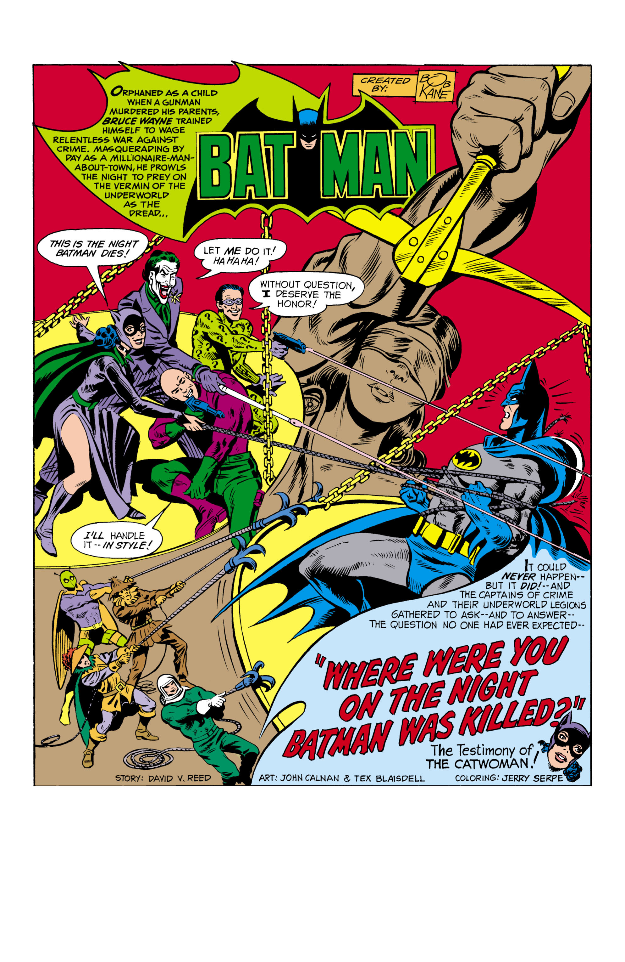 Read online Batman (1940) comic -  Issue #291 - 2