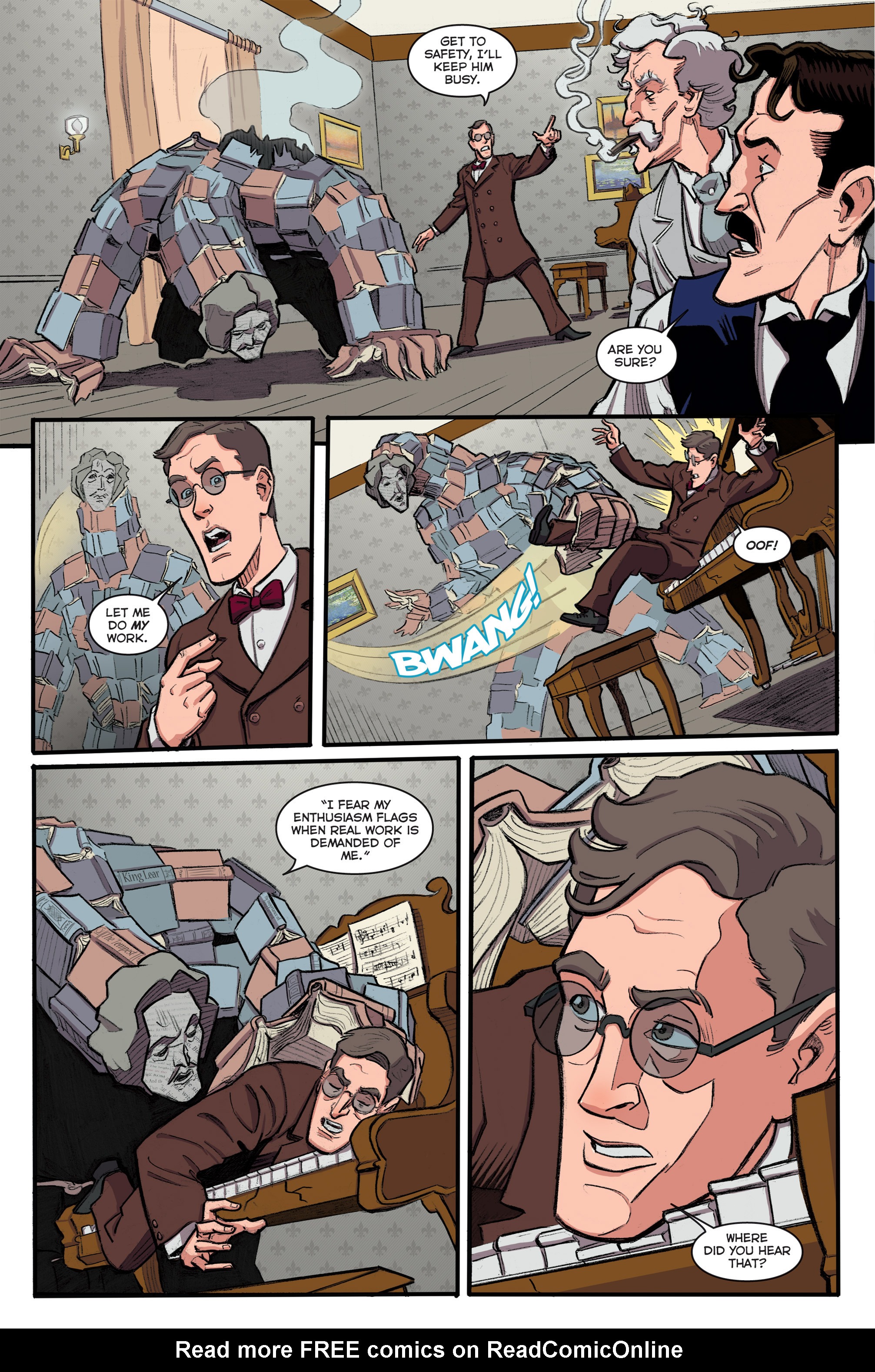 Read online Herald: Lovecraft and Tesla comic -  Issue #5 - 15