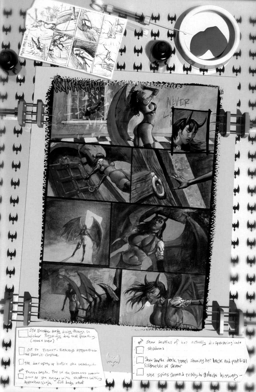 Read online Purgatori: The Dracula Gambit comic -  Issue # _Sketchbook - 23
