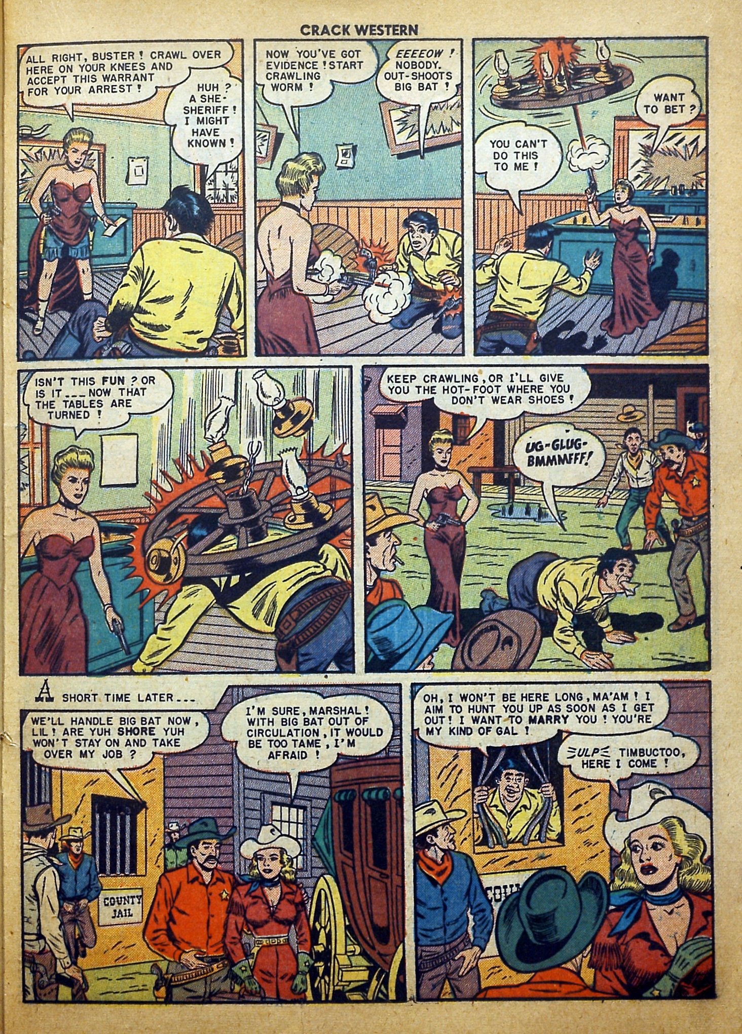 Read online Crack Western comic -  Issue #70 - 31