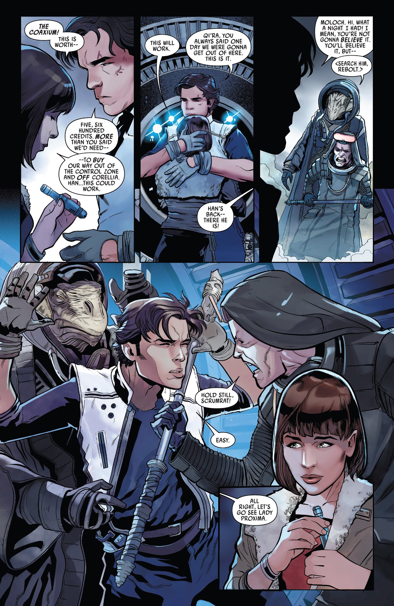 Read online Solo: A Star Wars Story Adaptation comic -  Issue #1 - 9