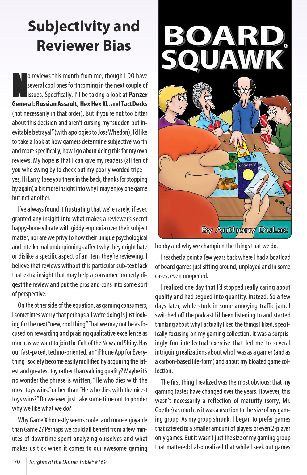 Read online Knights of the Dinner Table comic -  Issue #169 - 72