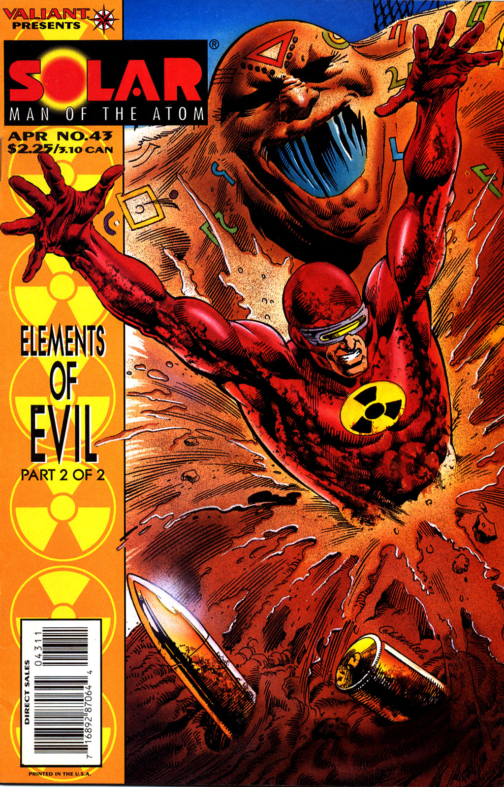 Read online Solar, Man of the Atom comic -  Issue #43 - 1