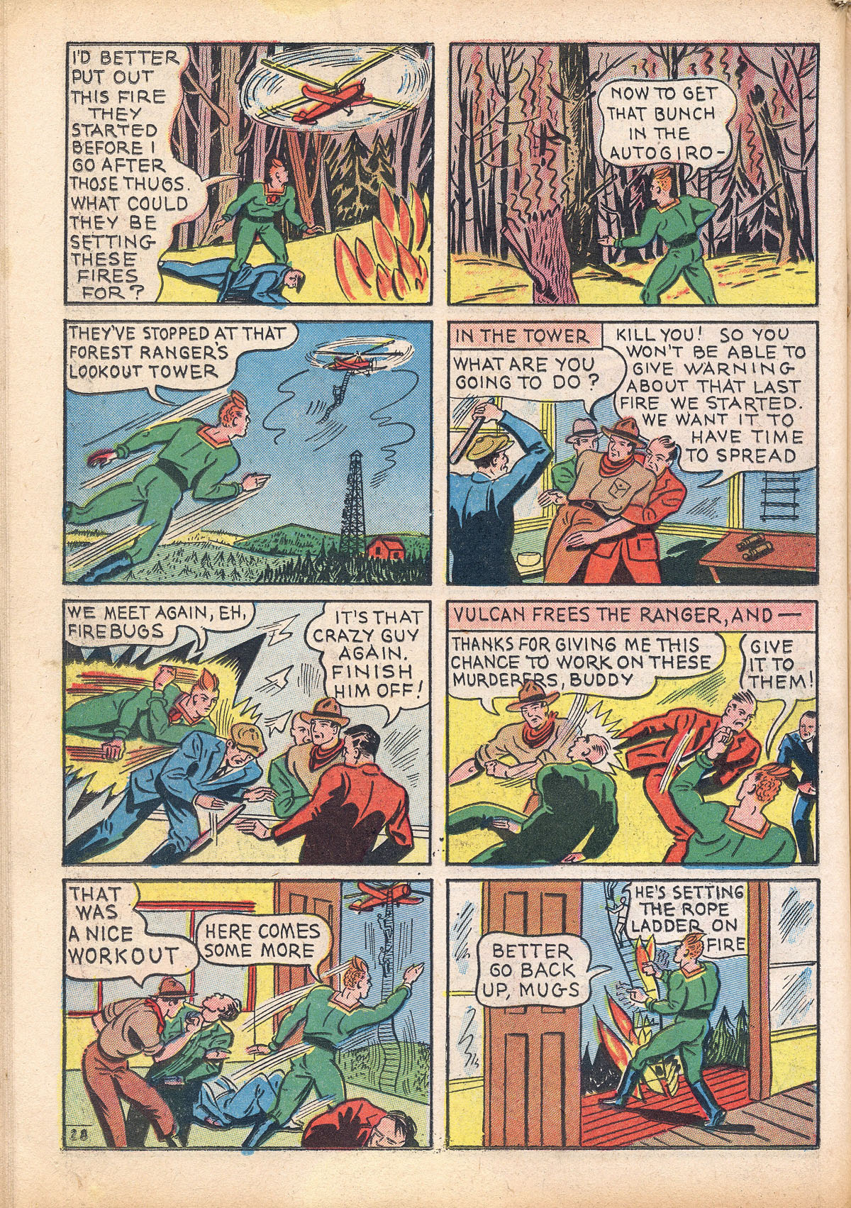Read online Super-Mystery Comics comic -  Issue #4 - 30