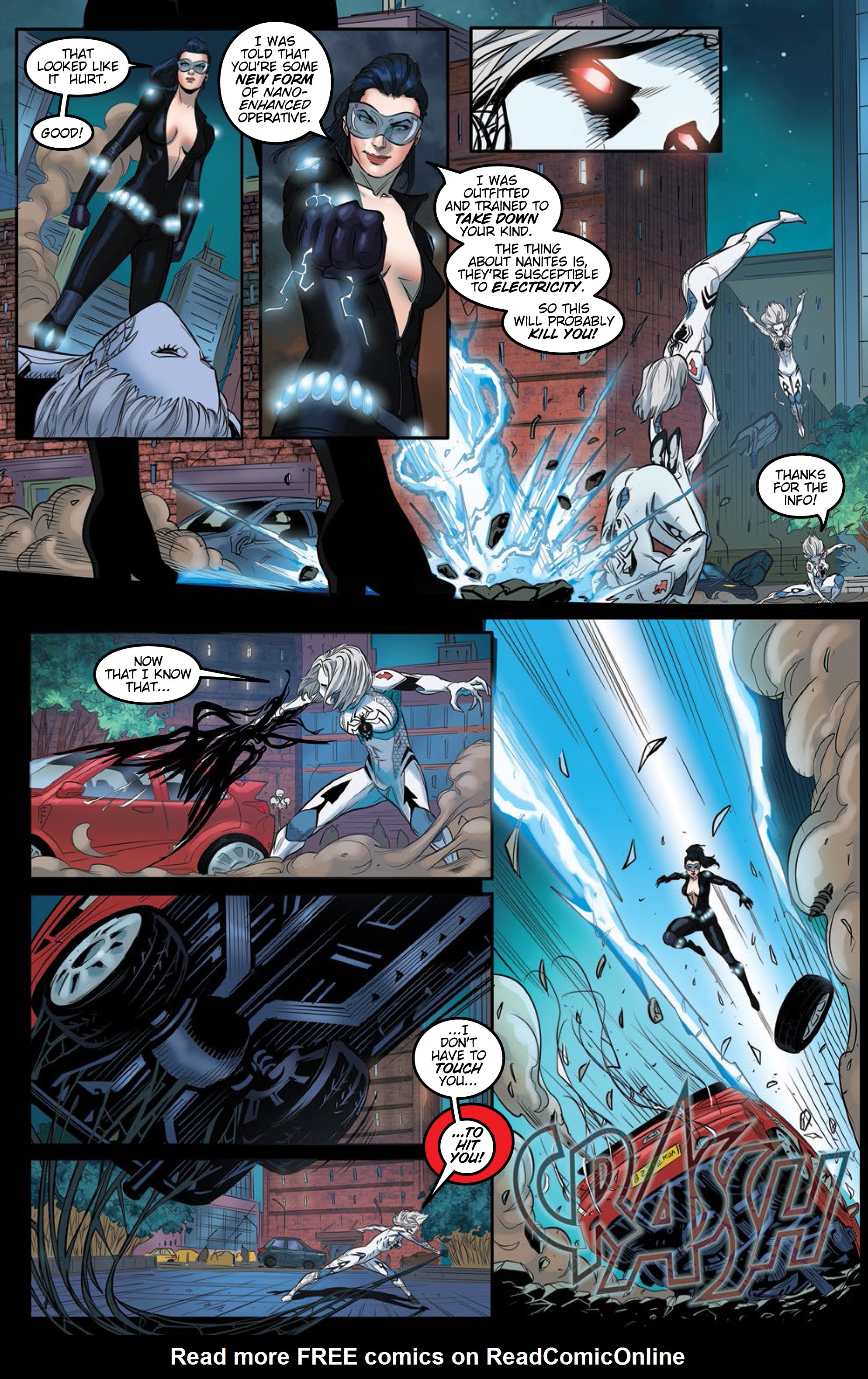 Read online White Widow comic -  Issue #2 - 27