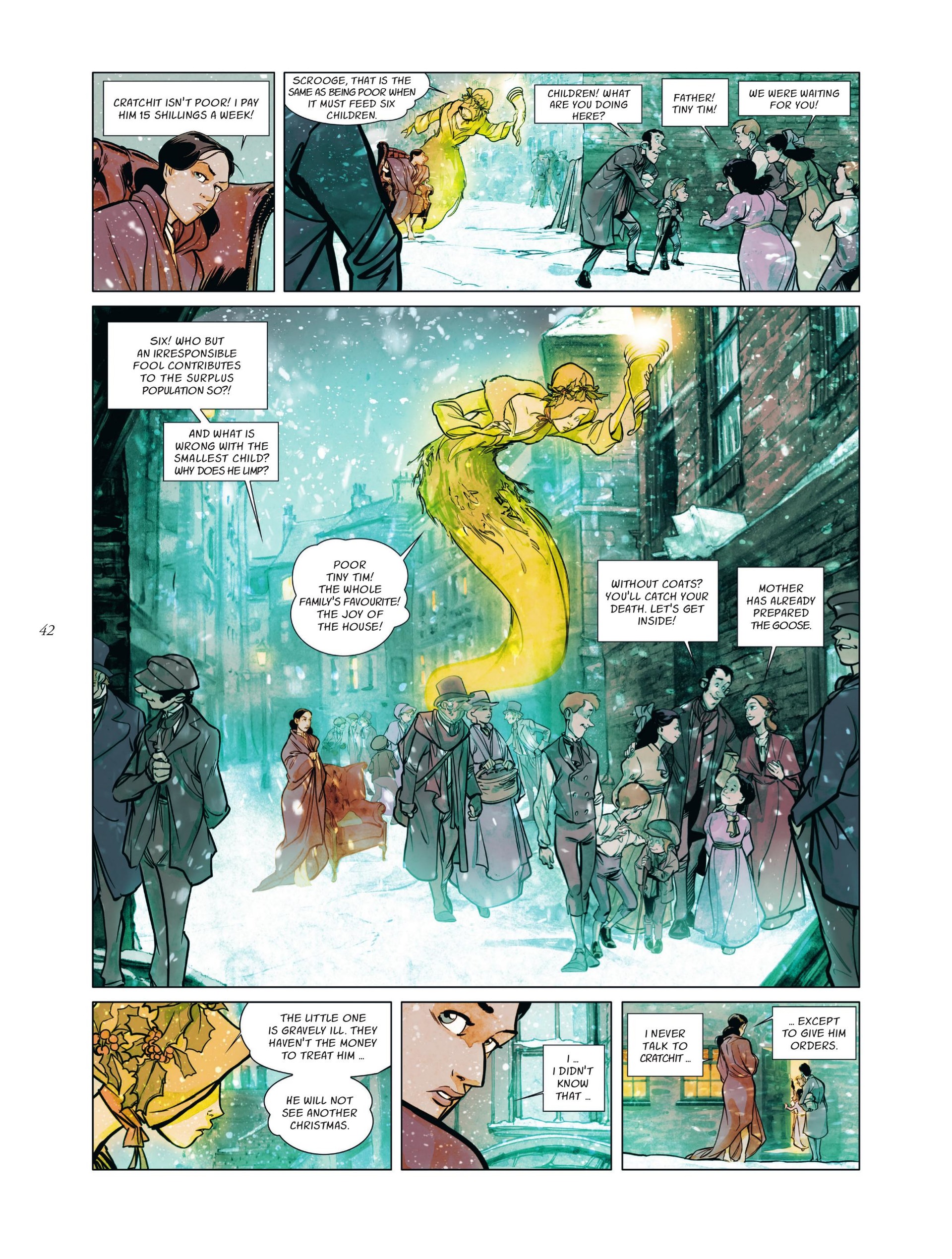 Read online A Christmas Carol: A Ghost Story comic -  Issue # Full - 43