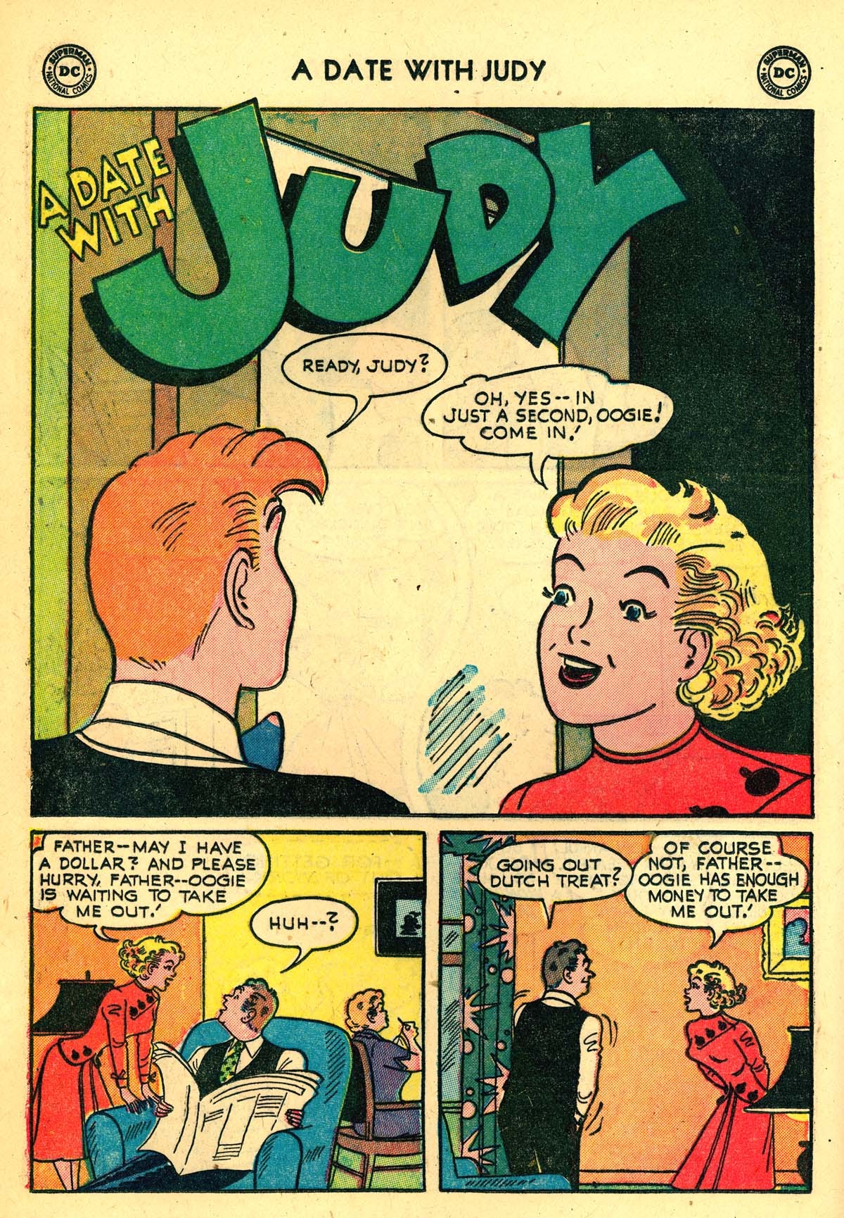 Read online A Date with Judy comic -  Issue #34 - 16