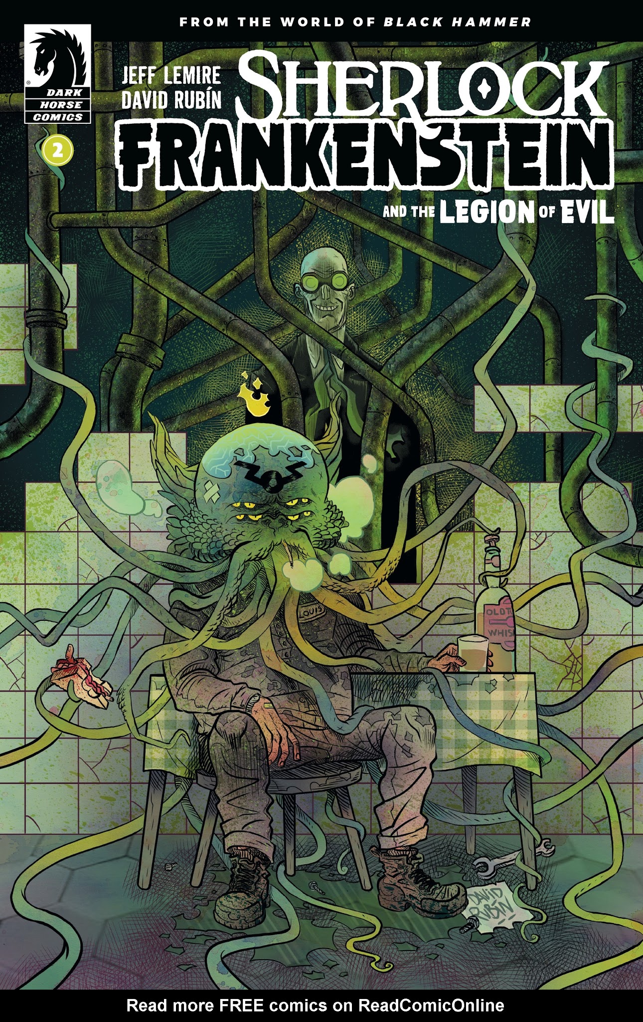 Read online Sherlock Frankenstein and the Legion of Evil comic -  Issue #2 - 1