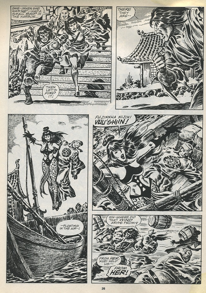 Read online The Savage Sword Of Conan comic -  Issue #194 - 28