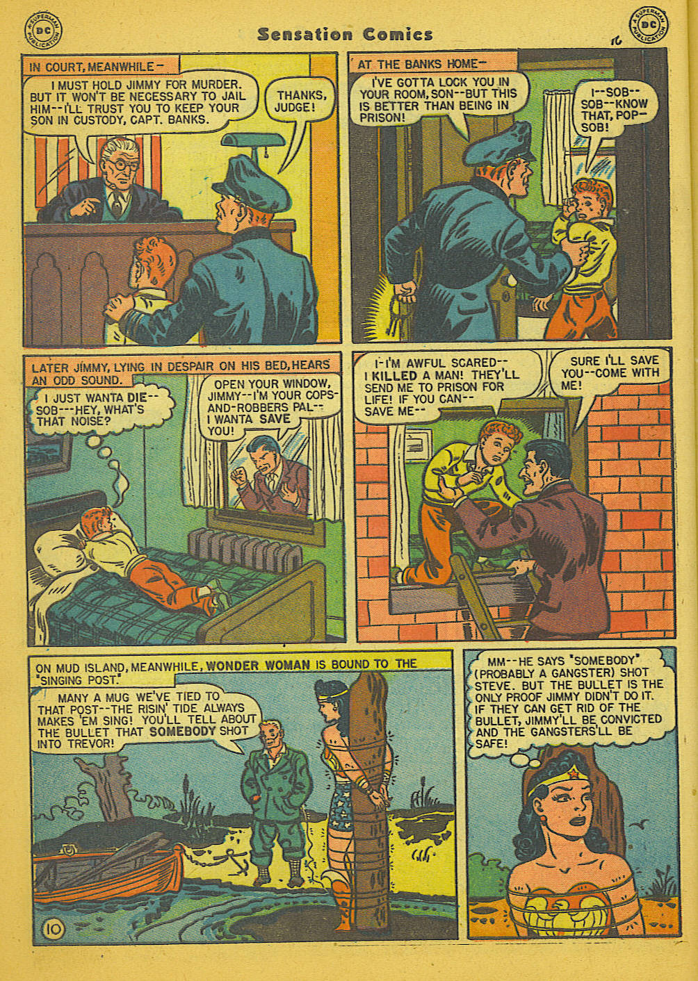 Read online Sensation (Mystery) Comics comic -  Issue #66 - 12