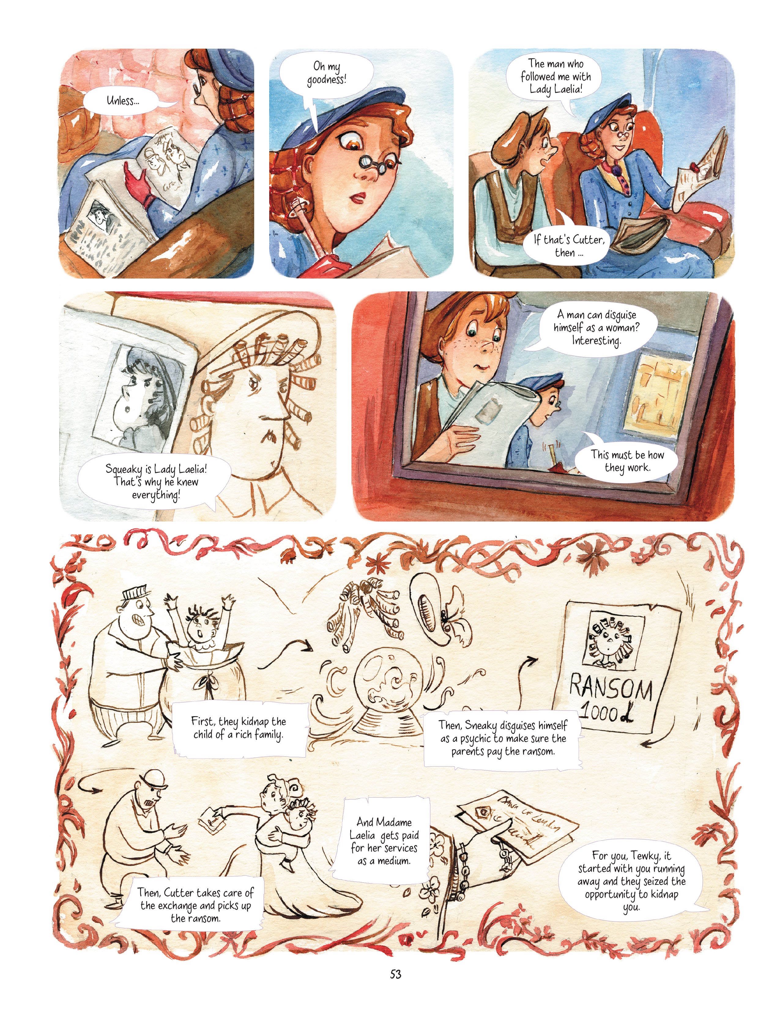 Read online An Enola Holmes Mystery comic -  Issue #1 - 55