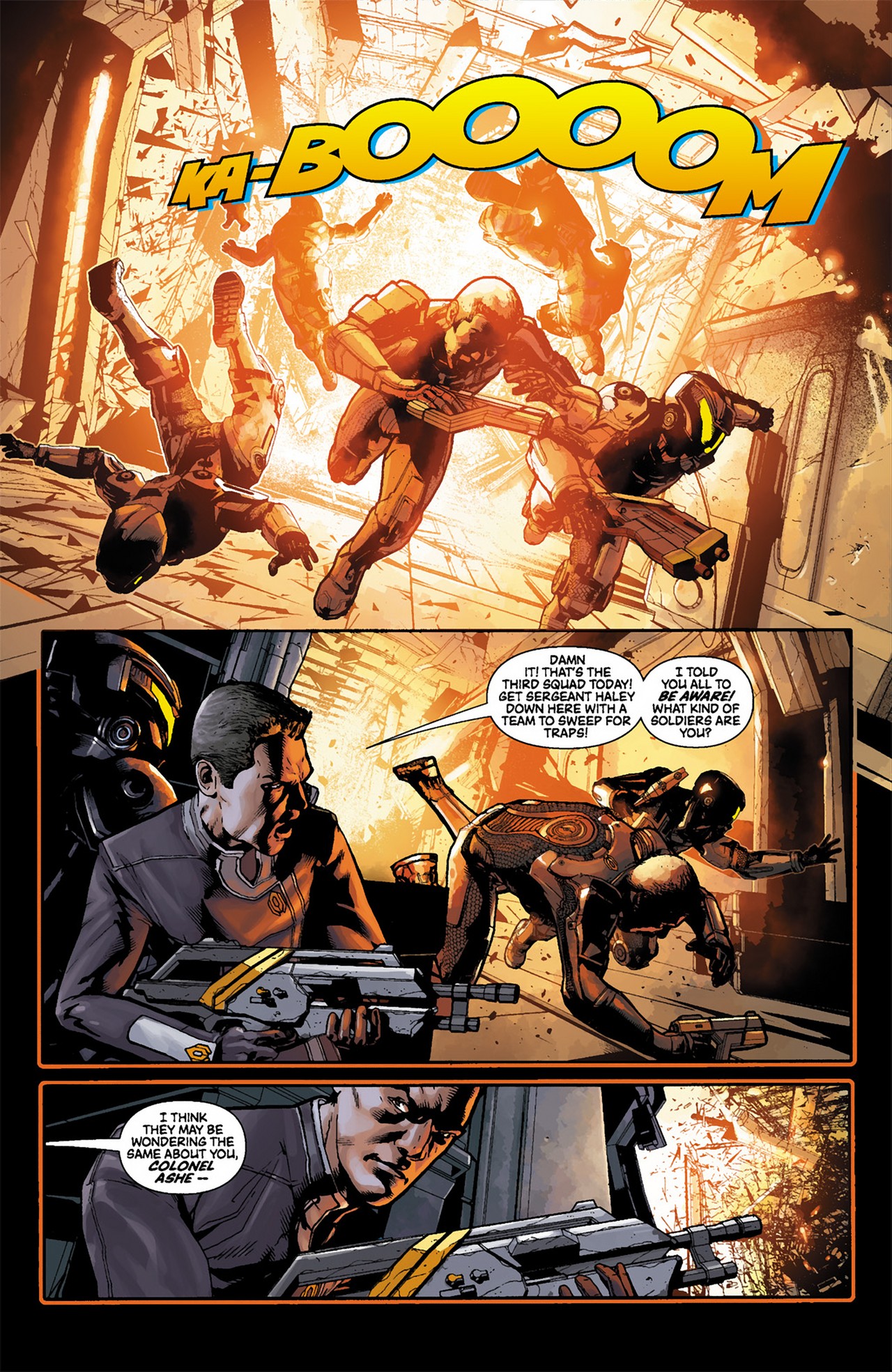 Read online Mass Effect: Invasion comic -  Issue #4 - 5