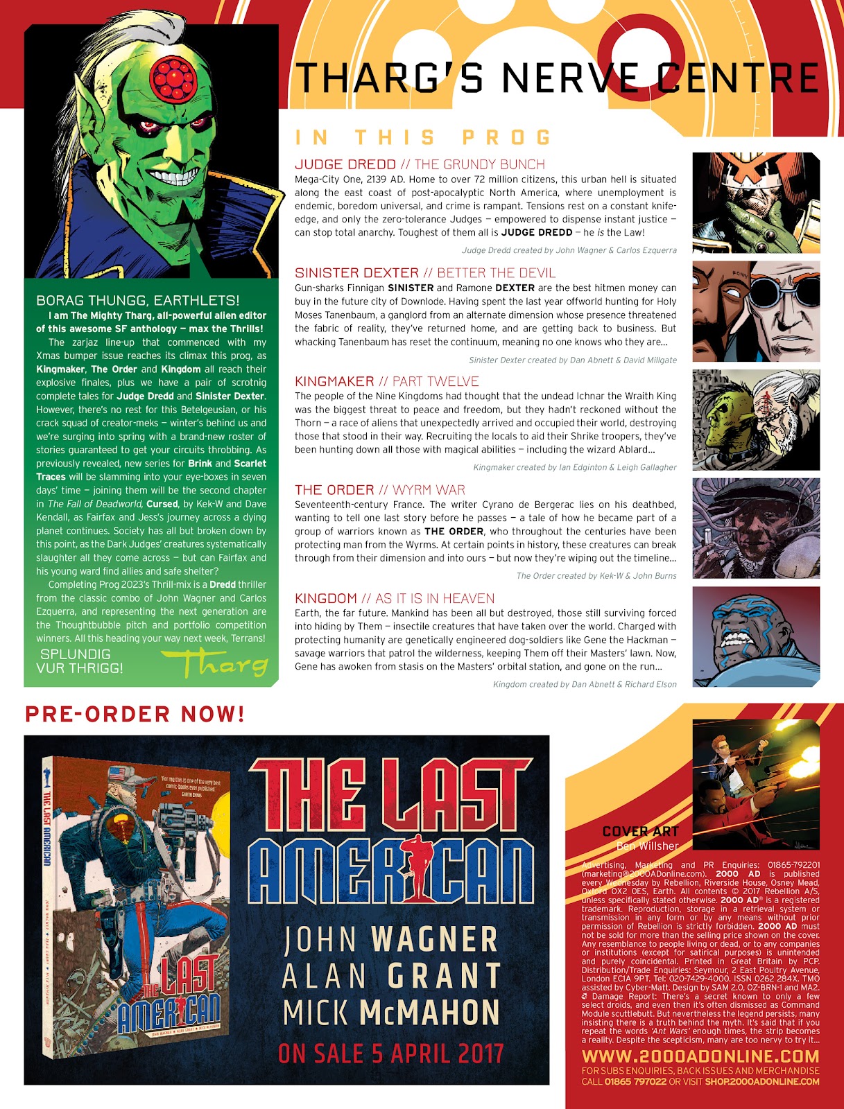 2000 AD issue 2022 - Page 2