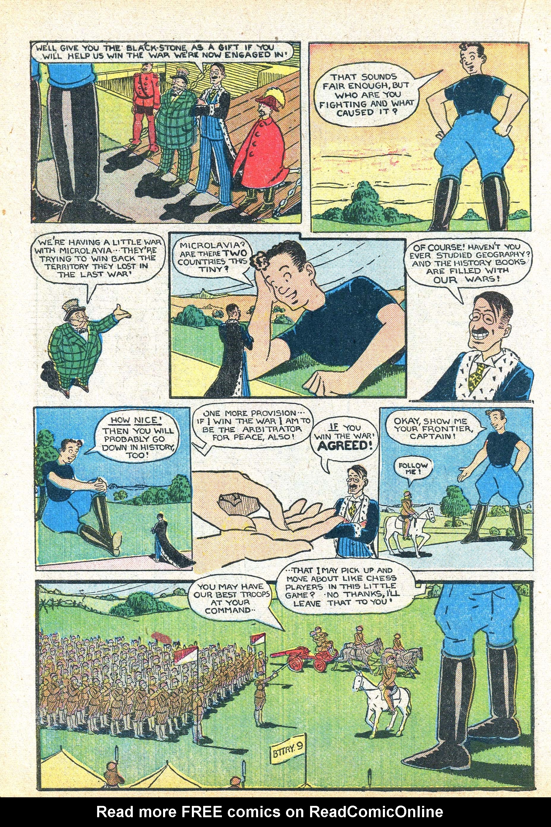 Read online Amazing Mystery Funnies comic -  Issue #18 - 37