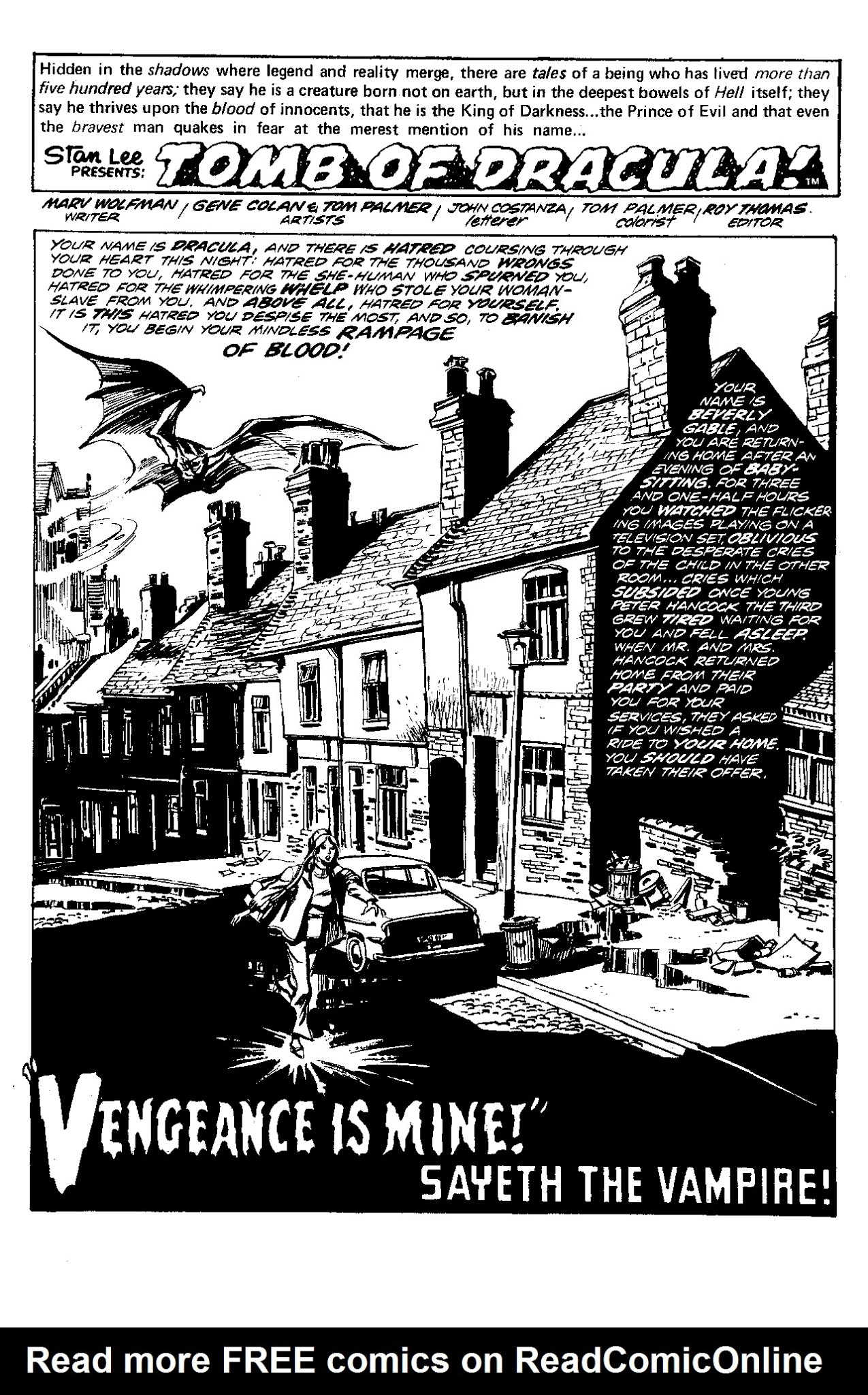 Read online Essential The Tomb of Dracula comic -  Issue # TPB 2 (Part 1) - 122