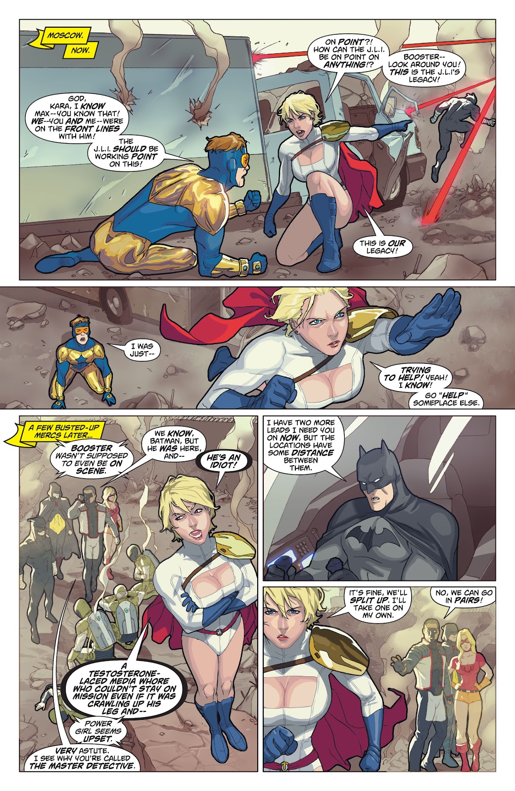Power Girl (2009) issue 13 - Page 11