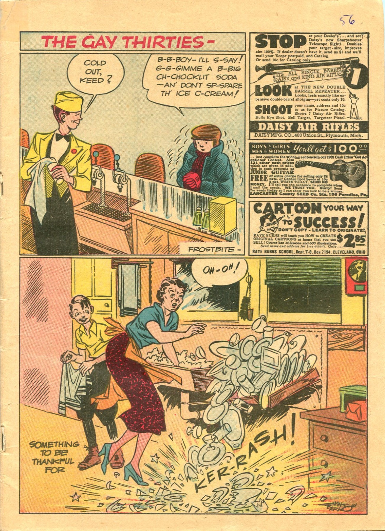 Read online Famous Funnies comic -  Issue #56 - 3