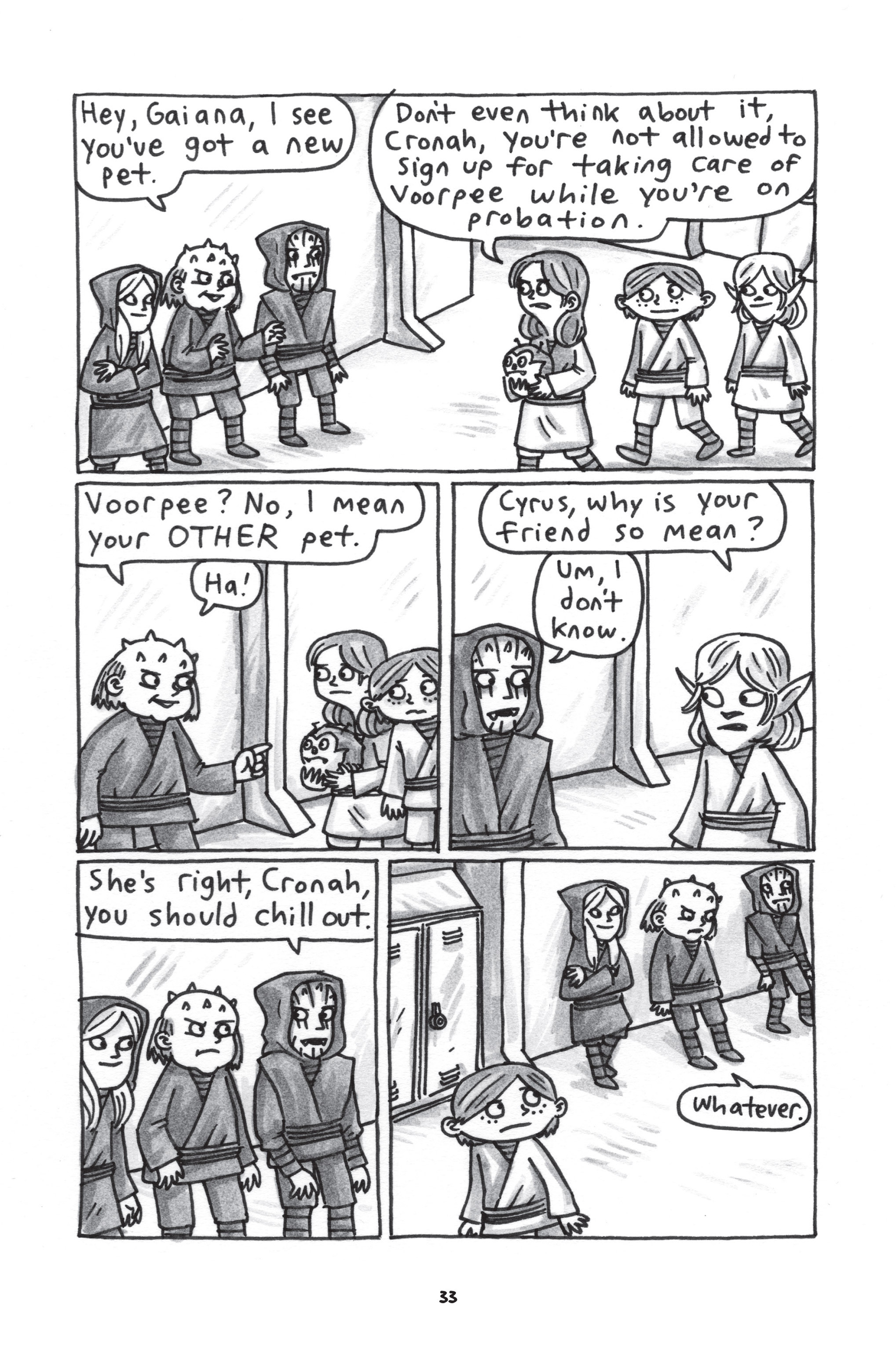 Read online Jedi Academy comic -  Issue # TPB 3 (Part 1) - 35
