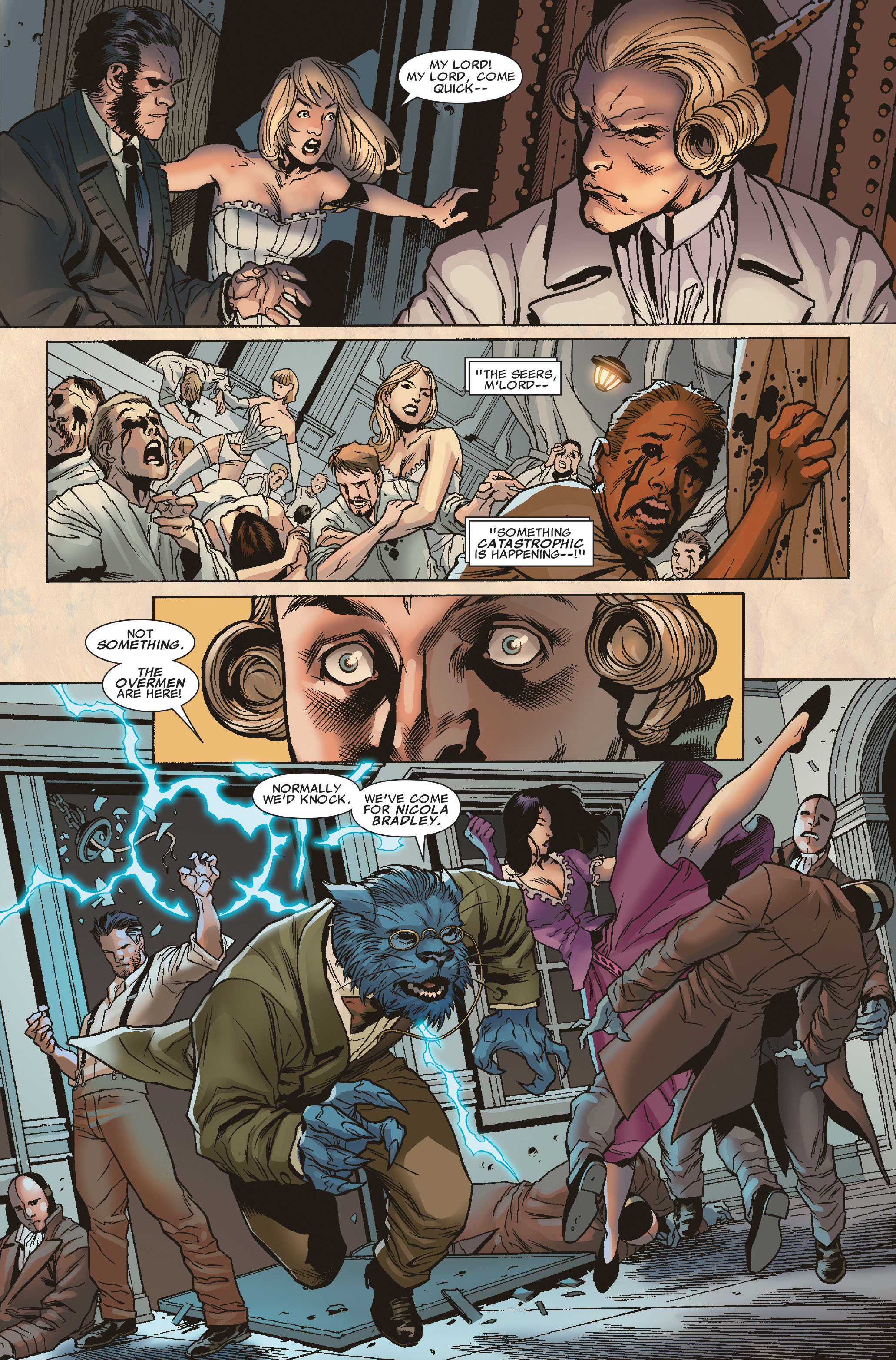 Read online Uncanny X-Men: Sisterhood comic -  Issue # TPB - 133