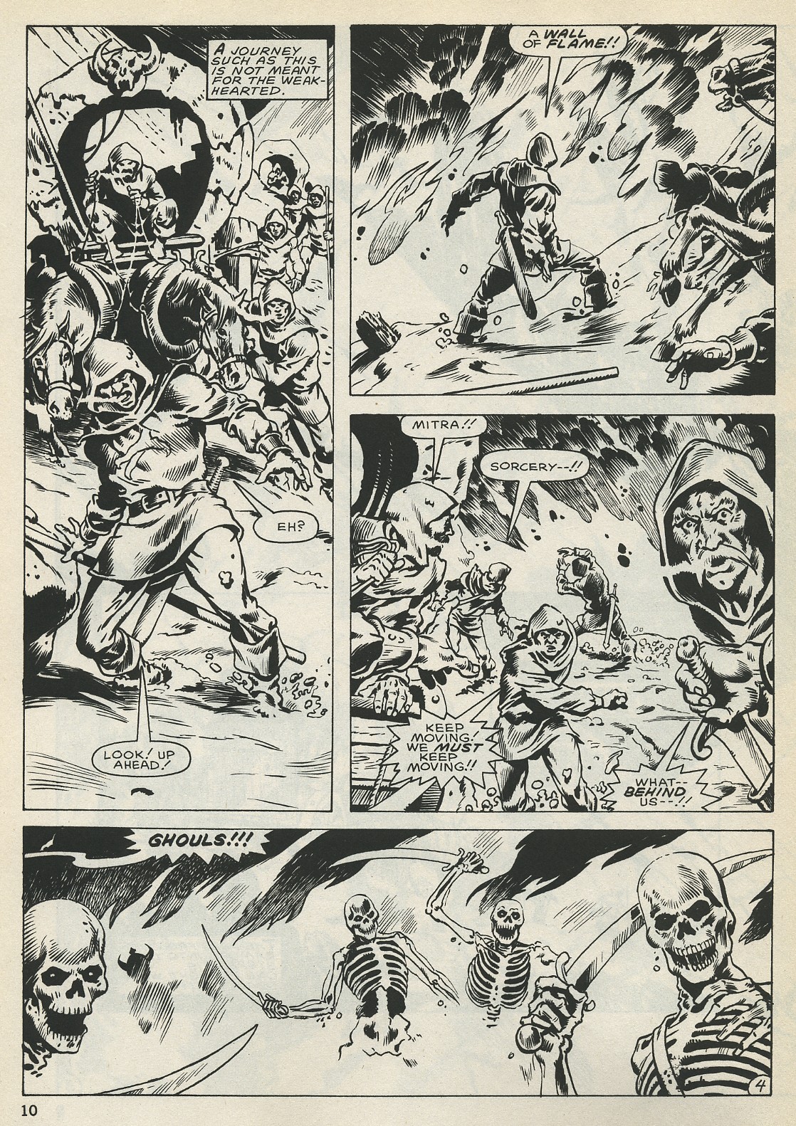 Read online The Savage Sword Of Conan comic -  Issue #128 - 9