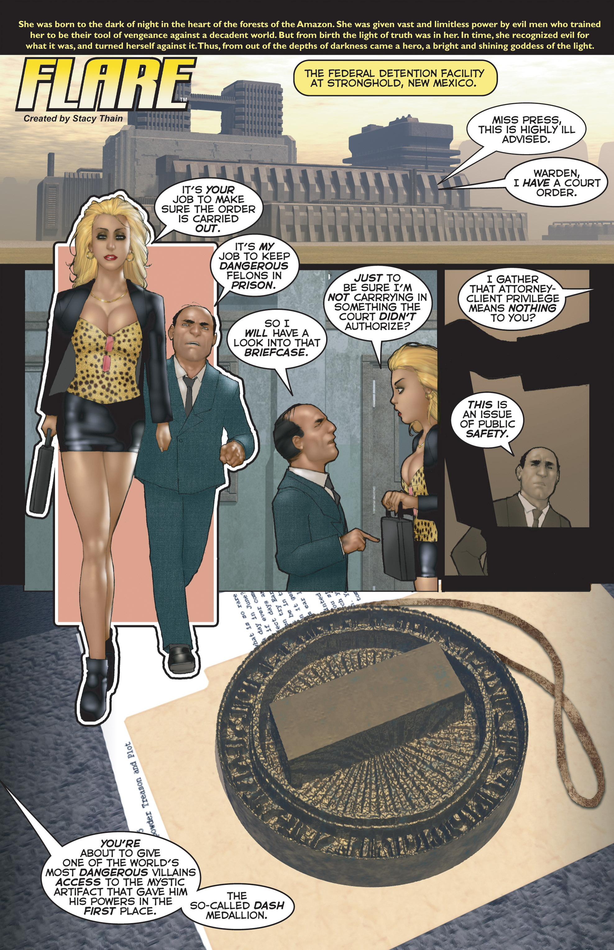 Read online Flare (2004) comic -  Issue #39 - 3
