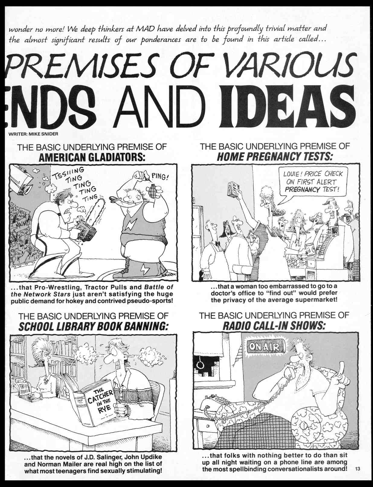 Read online MAD comic -  Issue #301 - 16