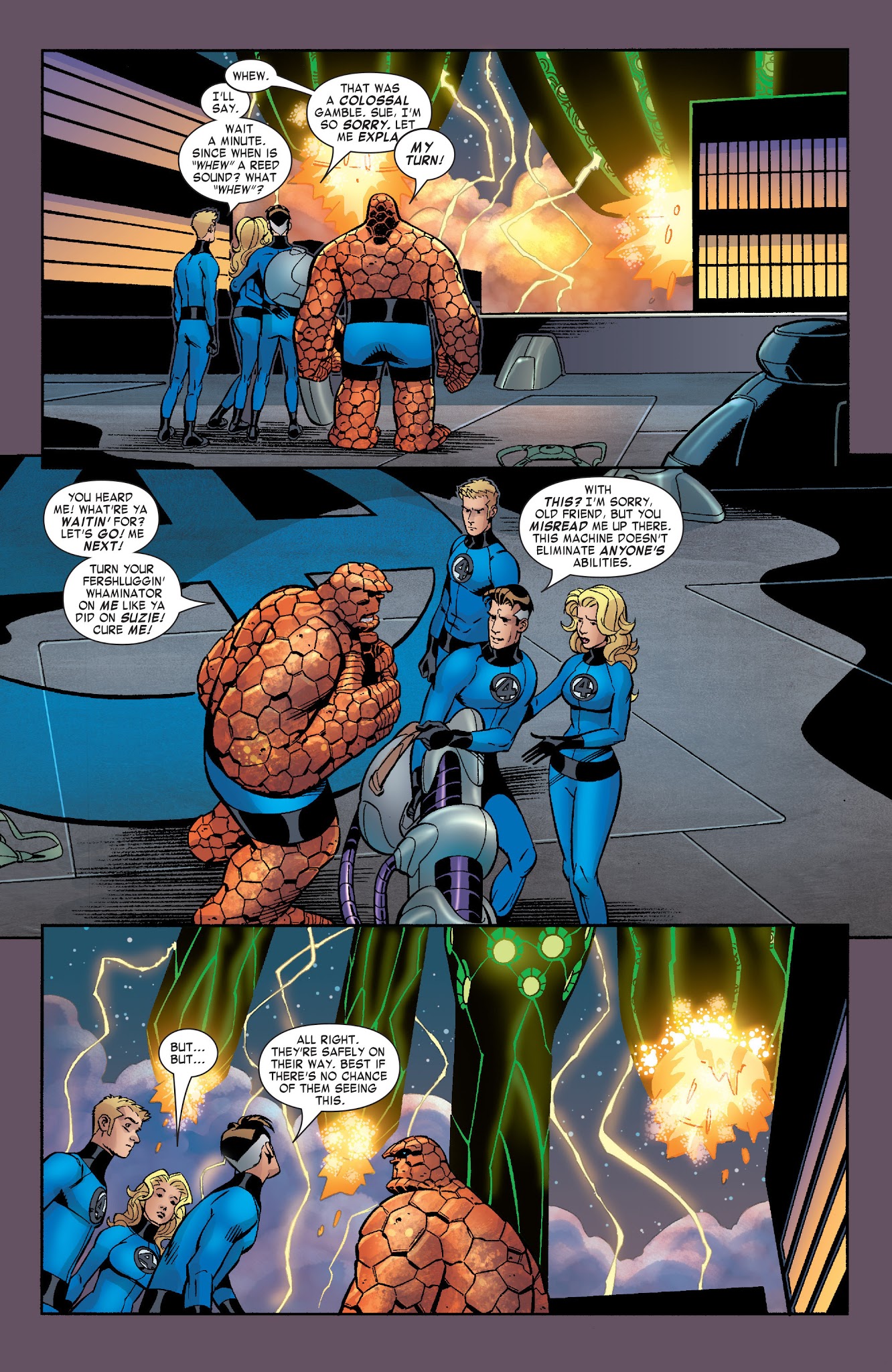 Read online Fantastic Four by Waid & Wieringo Ultimate Collection comic -  Issue # TPB 4 - 125