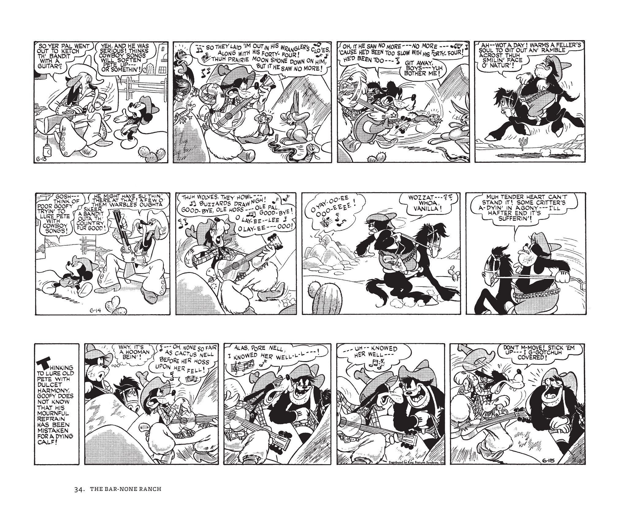 Read online Walt Disney's Mickey Mouse by Floyd Gottfredson comic -  Issue # TPB 6 (Part 1) - 34