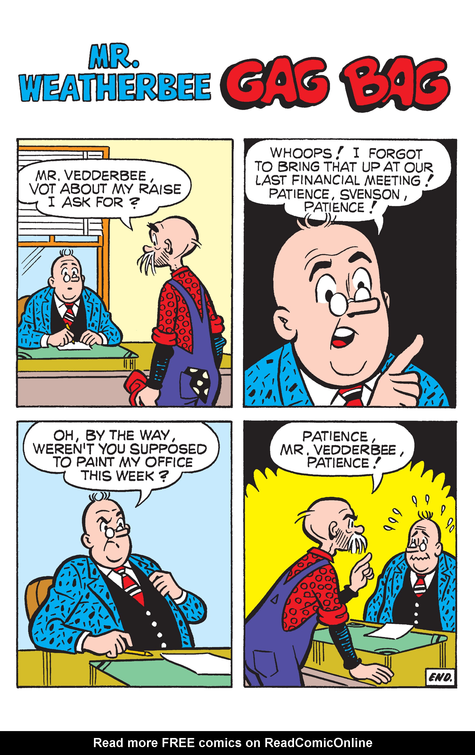 Read online Archie & Friends: Faculty Funnies comic -  Issue # TPB - 36
